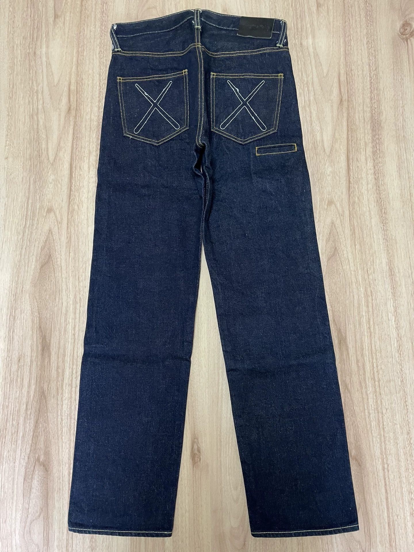 Fragment Design Blue Denim Straight-Leg Jeans Size US 30 / EU 46 - 2 Thumbnail