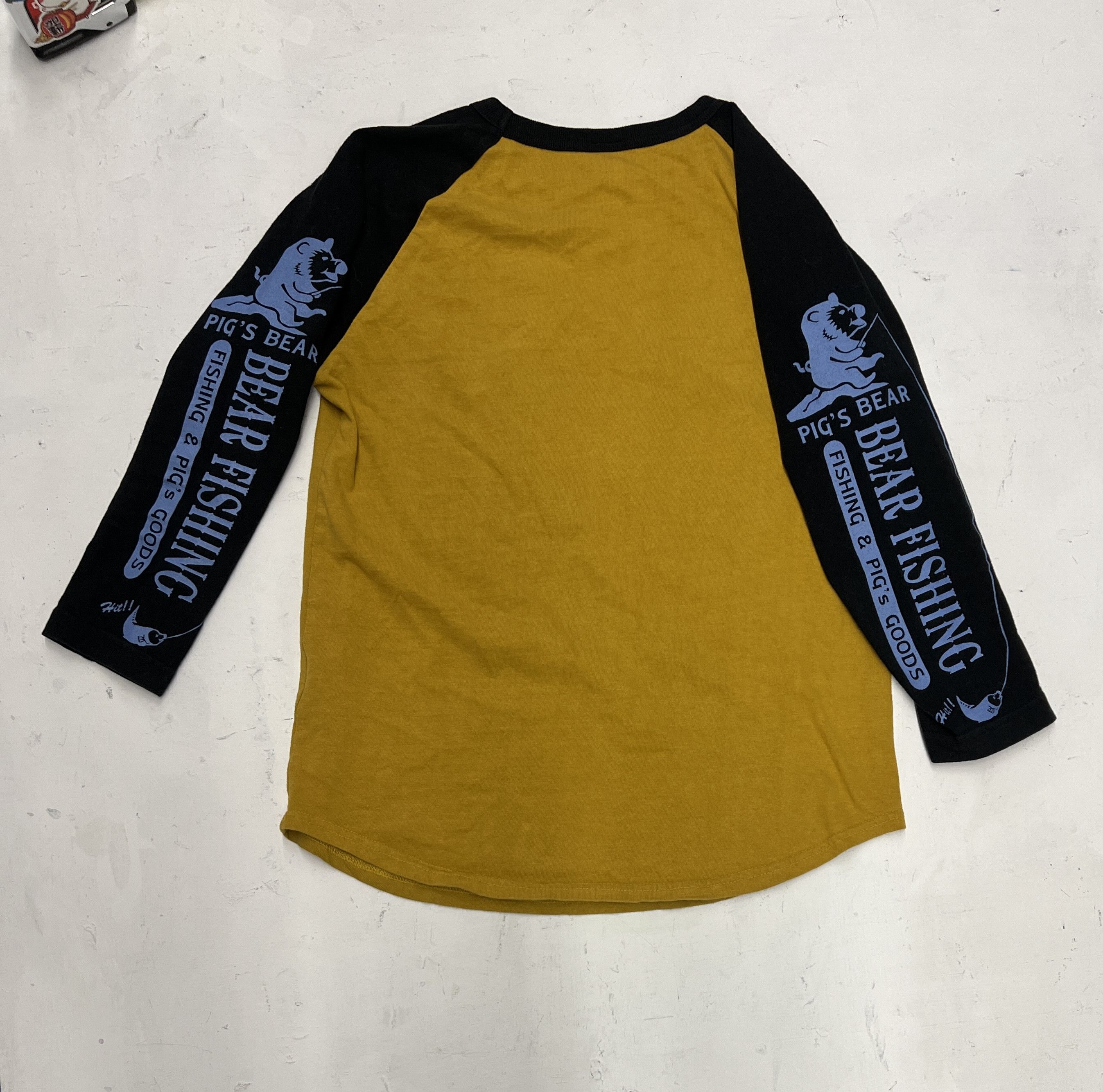 Studio D'Artisan Studio D'Artisan Bear Fishing Raglan Graphic Tee Size XS / US 0-2 / IT 36-38 - 3 Thumbnail