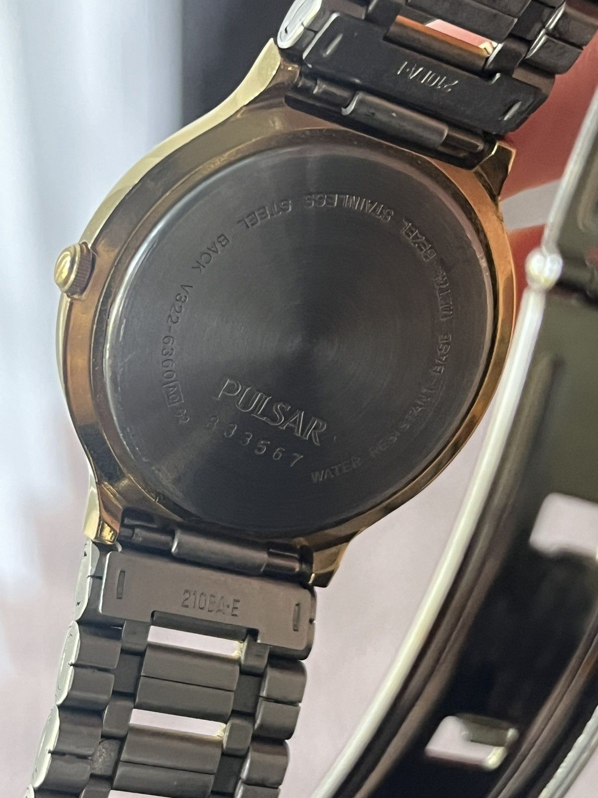 Pulsar Pulsar gold quartz watch Size ONE SIZE - 4 Thumbnail