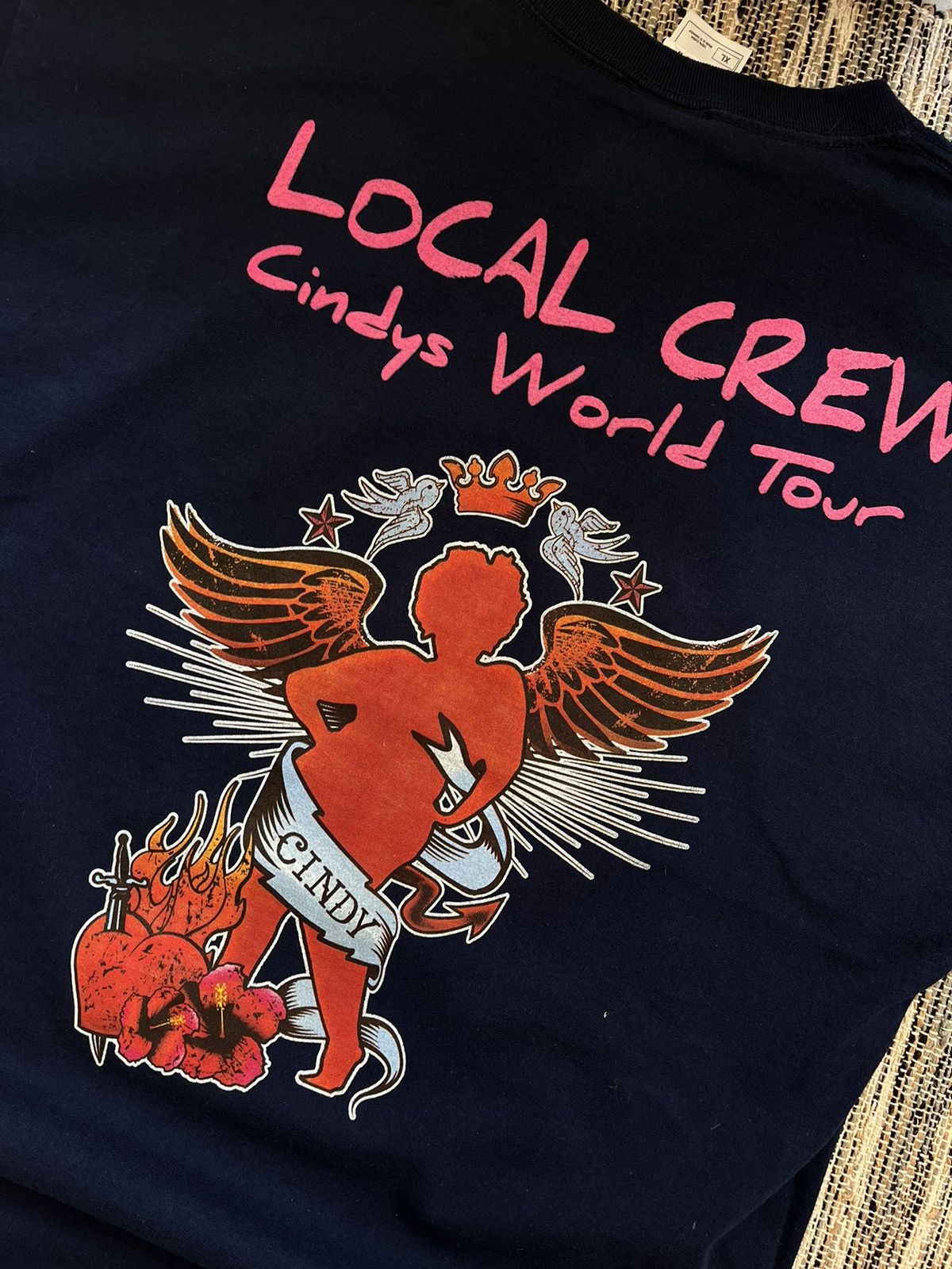 Fruit Of The Loom × Vintage Vintage Local Crew T-Shirt cindys world tour size XL Size US XL / EU 56 / 4 - 9 Thumbnail