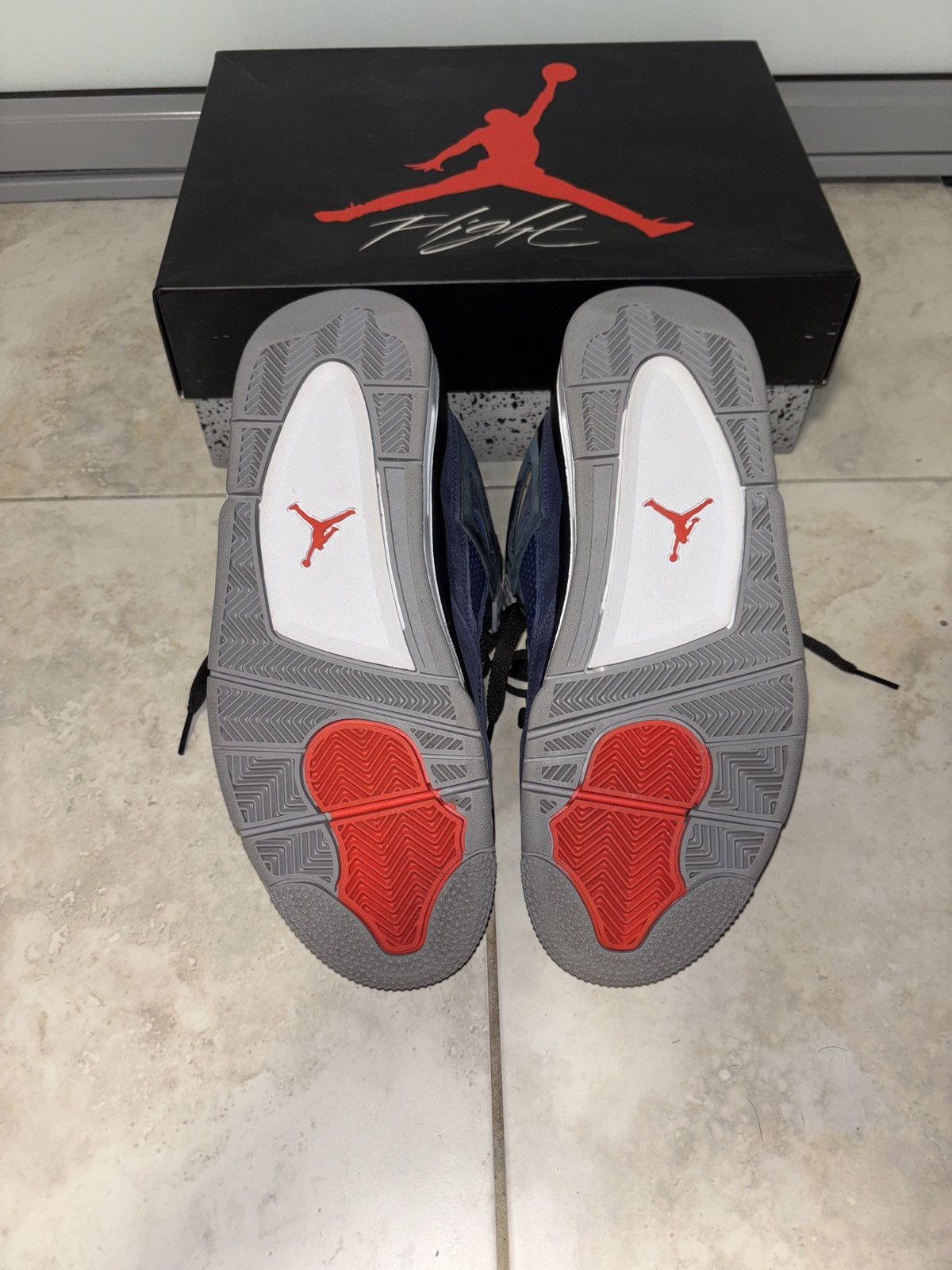 Jordan Brand × Nike Jordan 4 Winter Loyal Blue Size US 8 / EU 41 - 3 Thumbnail