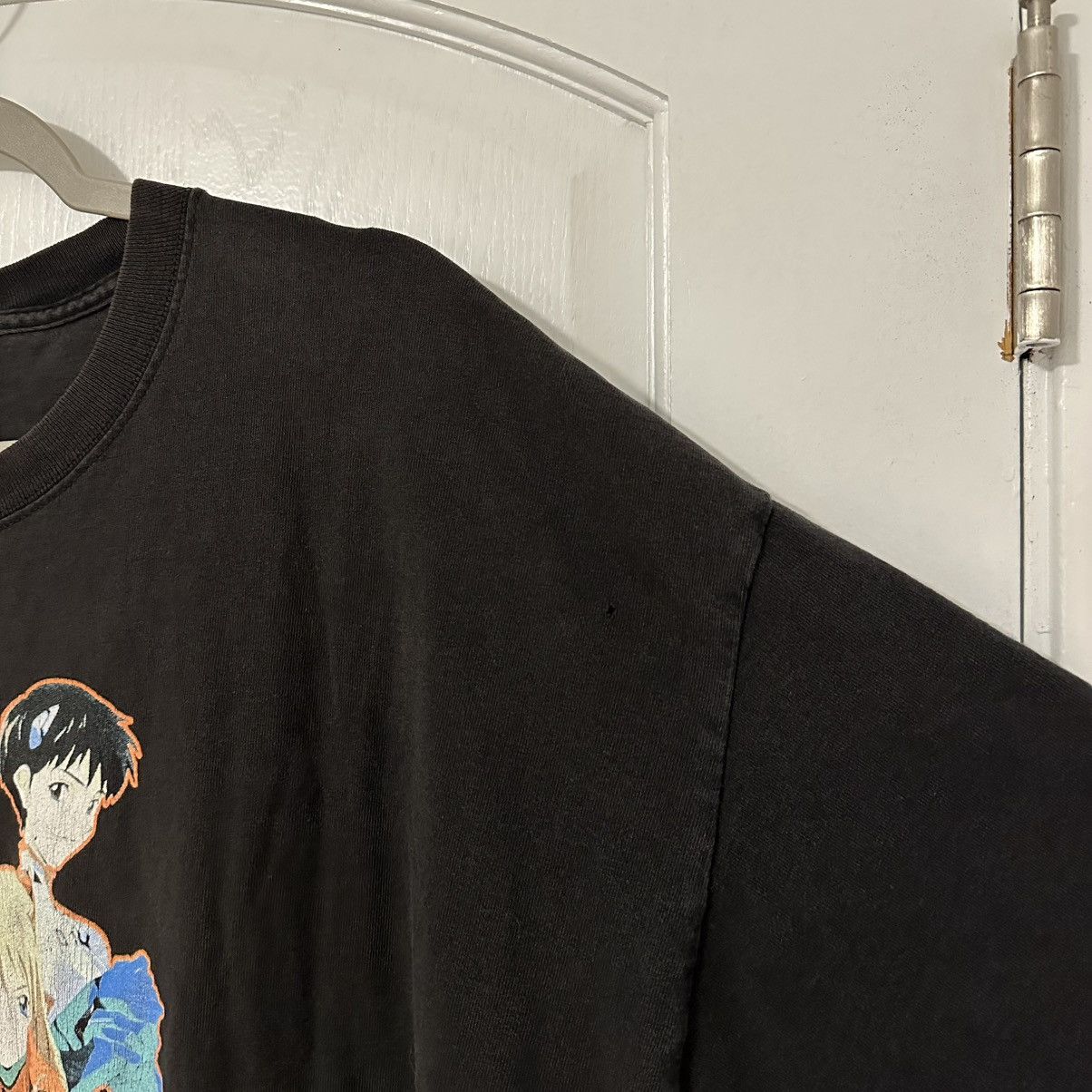 Vintage Vintage 1990s Neon Genesis Evangelion Anime Promo Shirt Size US XXL / EU 58 / 5 - 7 Thumbnail