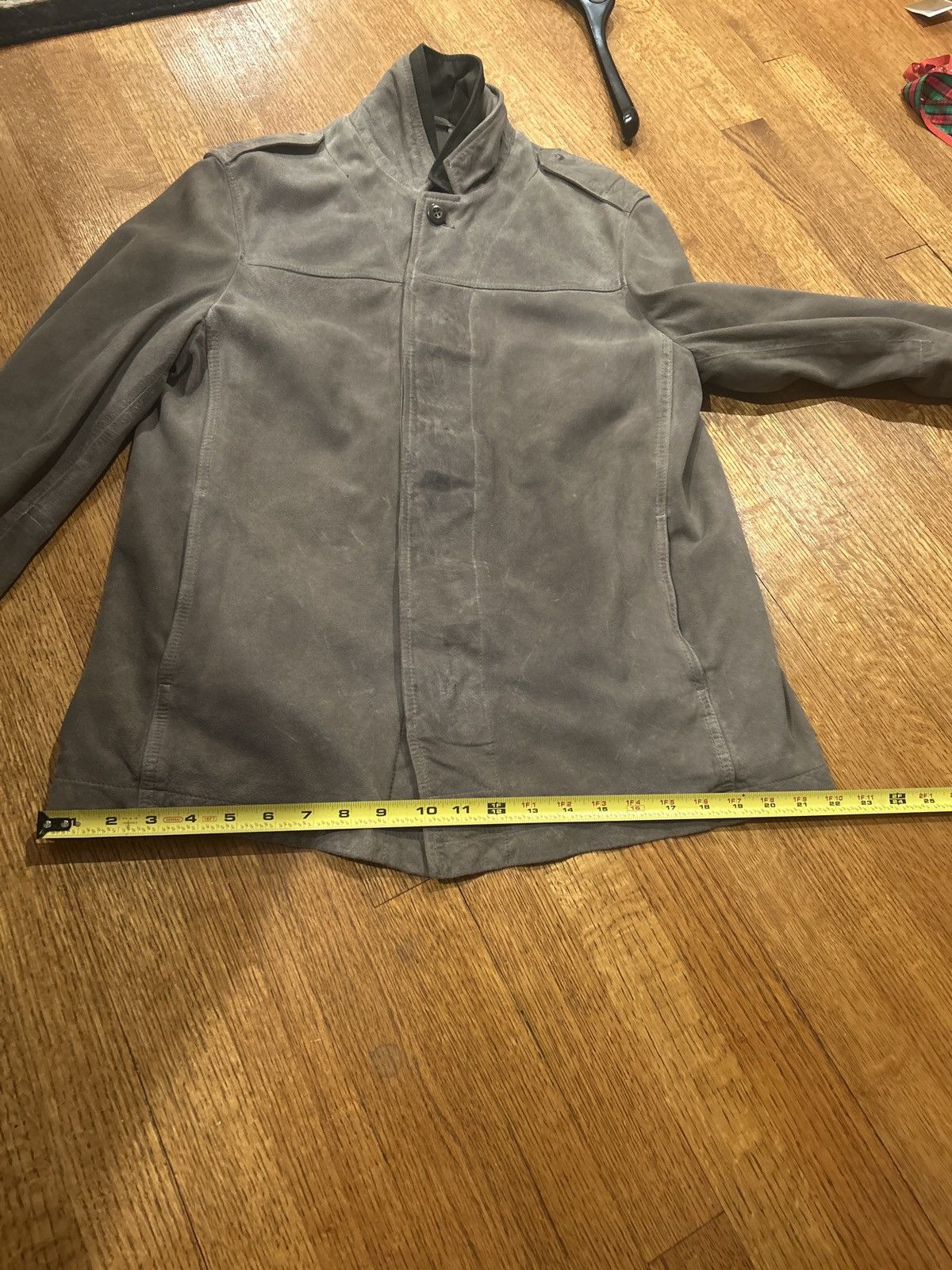 Allsaints Allsaints Suede Shirt Jacket Gray Medium Military Size US M / EU 48-50 / 2 - 12 Thumbnail