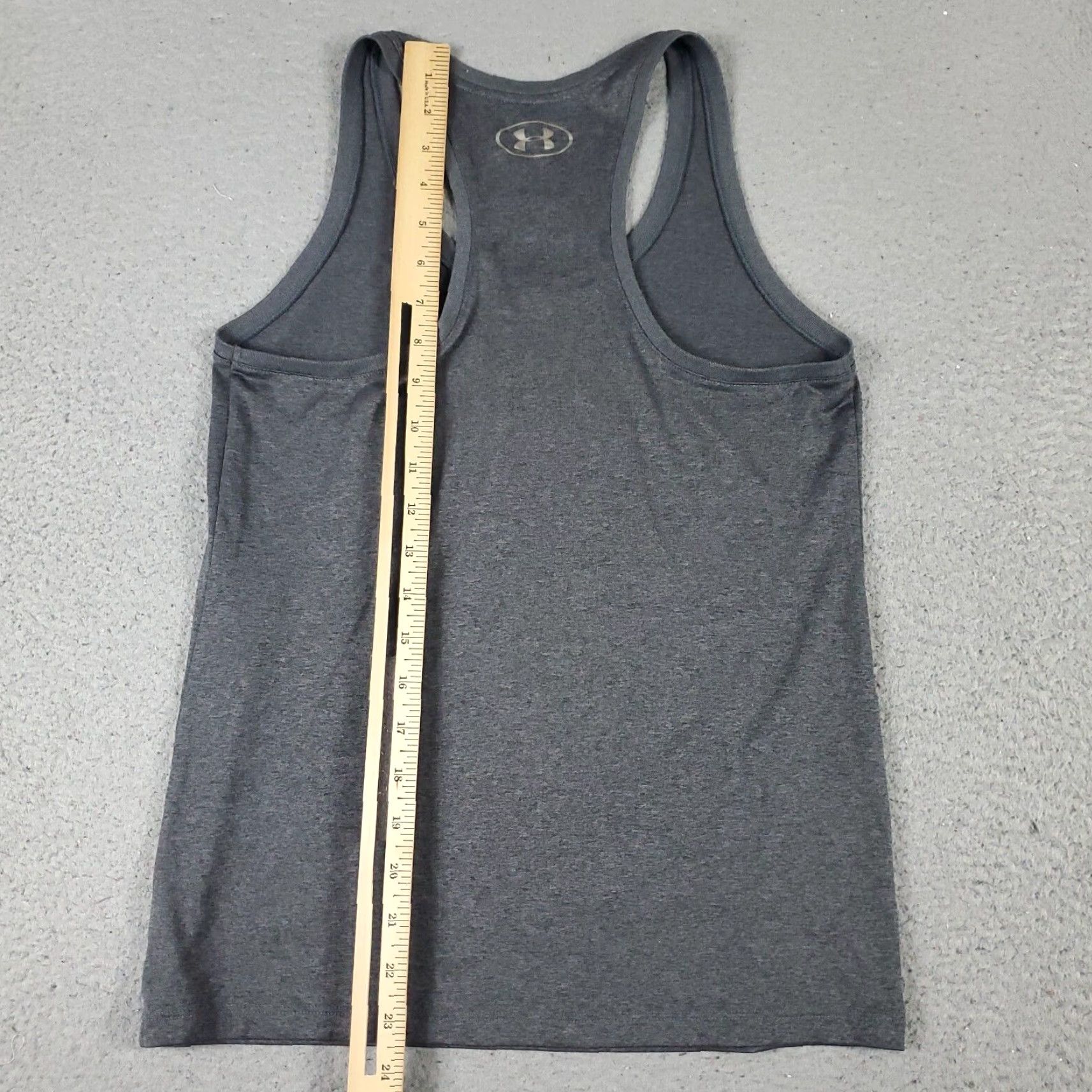 Under Armour Under Armour Tank Top Shirt Womens XS Gray Active Running Gym Shirt Tank XS Women Gray Activewear Sports Size XS / US 0-2 / IT 36-38 - 4 Thumbnail