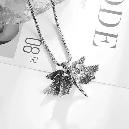 Vintage Vintage Angel Wings Necklace Size ONE SIZE - 3 Thumbnail
