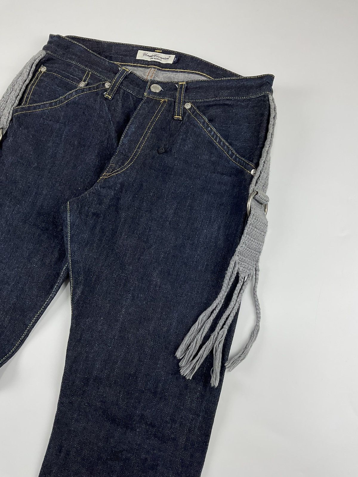 Undercover Undercover S/S'08 "Summer Madness" Fringe Tassel Denim Size US 30 / EU 46 - 4 Thumbnail