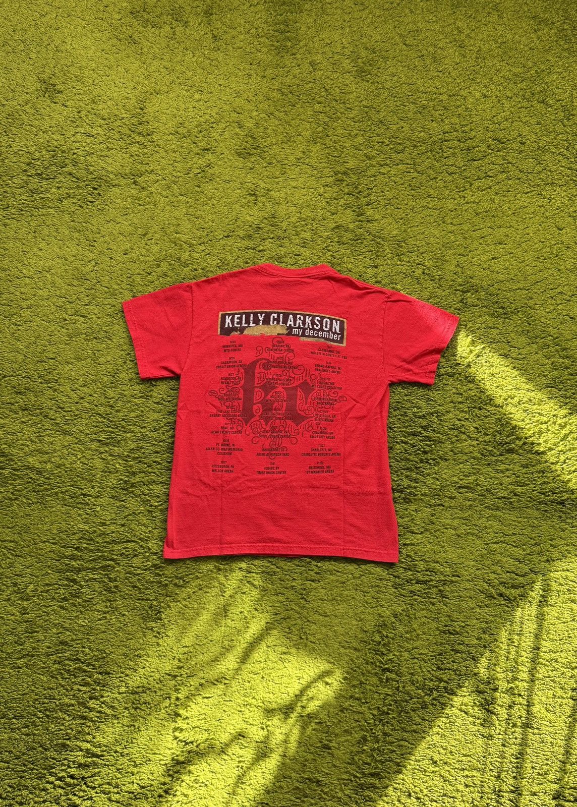 Band Tees Kelly Clarkson 2008 vintage rare official tour t-shirt Size US S / EU 44-46 / 1 - 2 Thumbnail