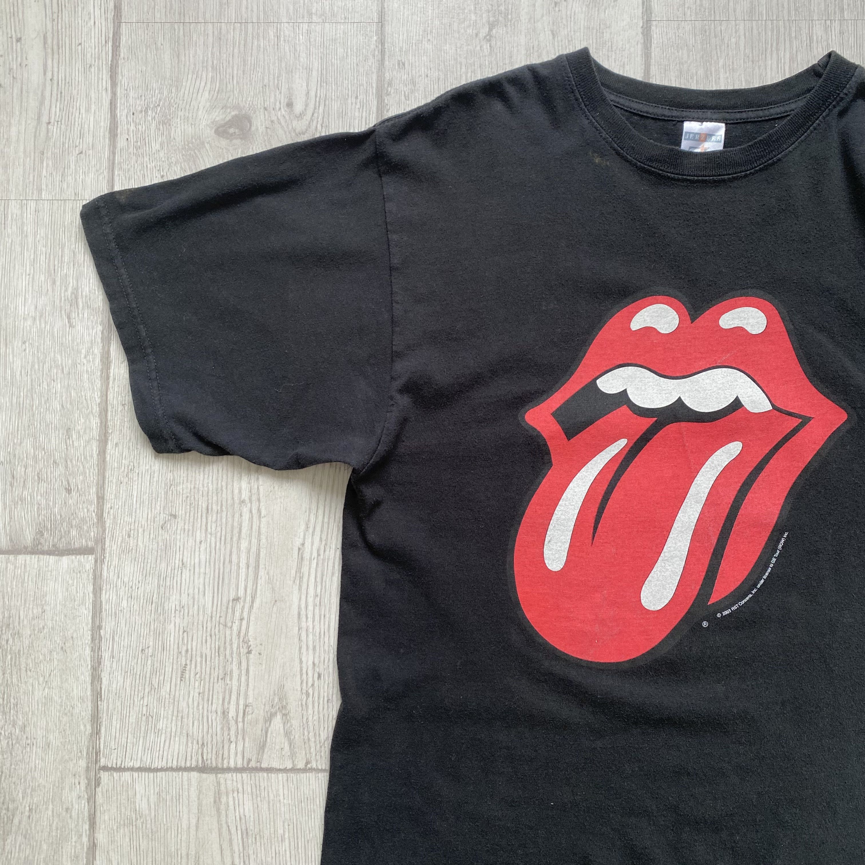 The Rolling Stones Vintage Faded Rolling stones tee big logo Y2K rock band Size US M / EU 48-50 / 2 - 4 Thumbnail