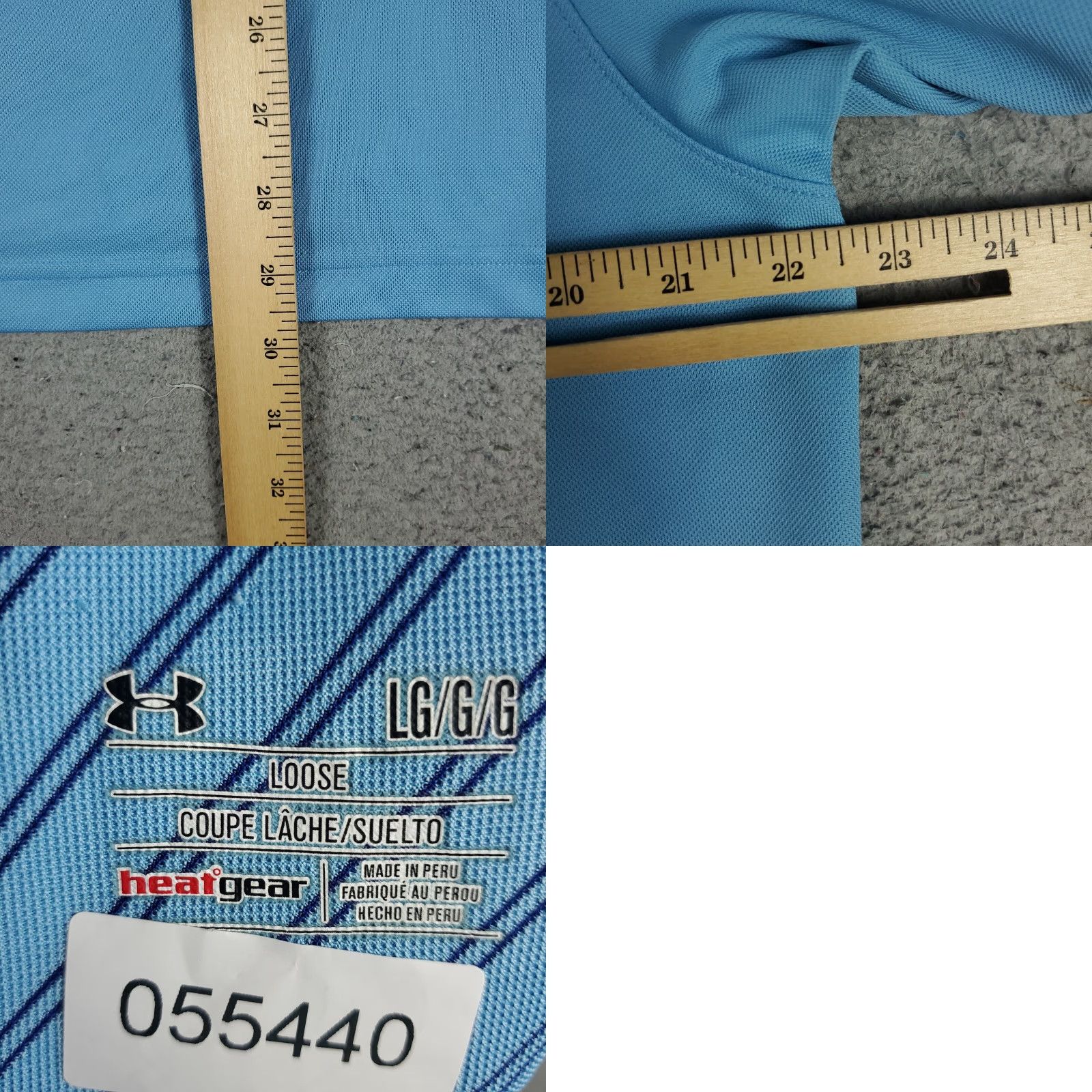 Under Armour Under Armour Polo Shirt Mens L Blue Golf Casual Short Sleeve Polo Shirt Mens L Blue Golf Casual Short Sleeve Size US L / EU 52-54 / 3 - 8 Thumbnail