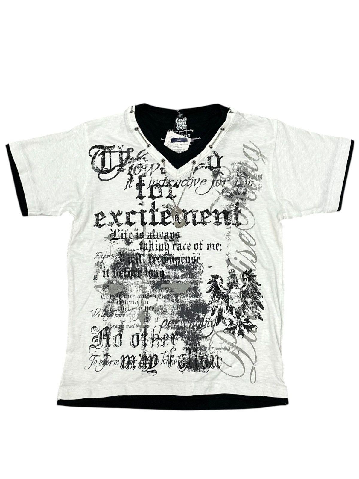 If Six Was Nine Vkei Fashion “Collins” i6w9 Style Necklace Chrome Style Size US M / EU 48-50 / 2 - 1 Thumbnail