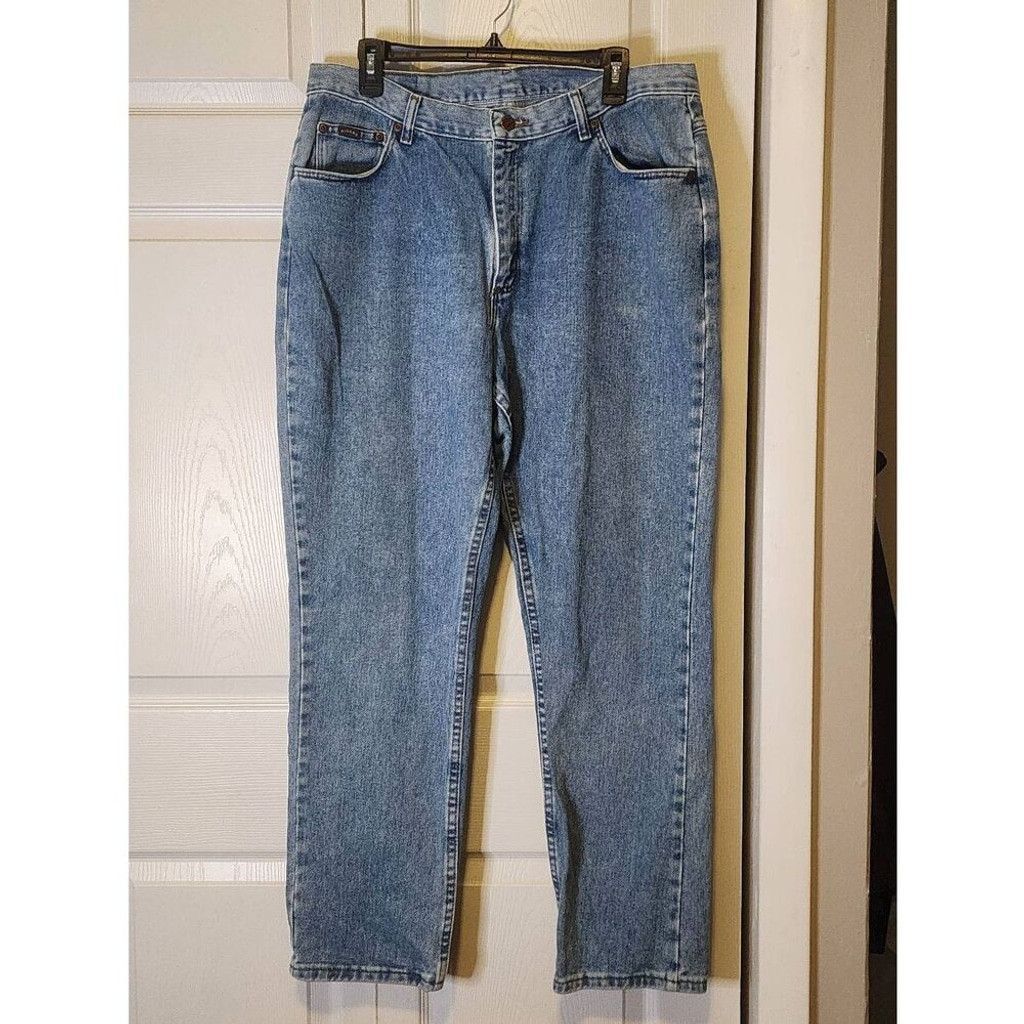 Lee Lee Light Wash Jeans Size 40" / US 18 - 3 Thumbnail