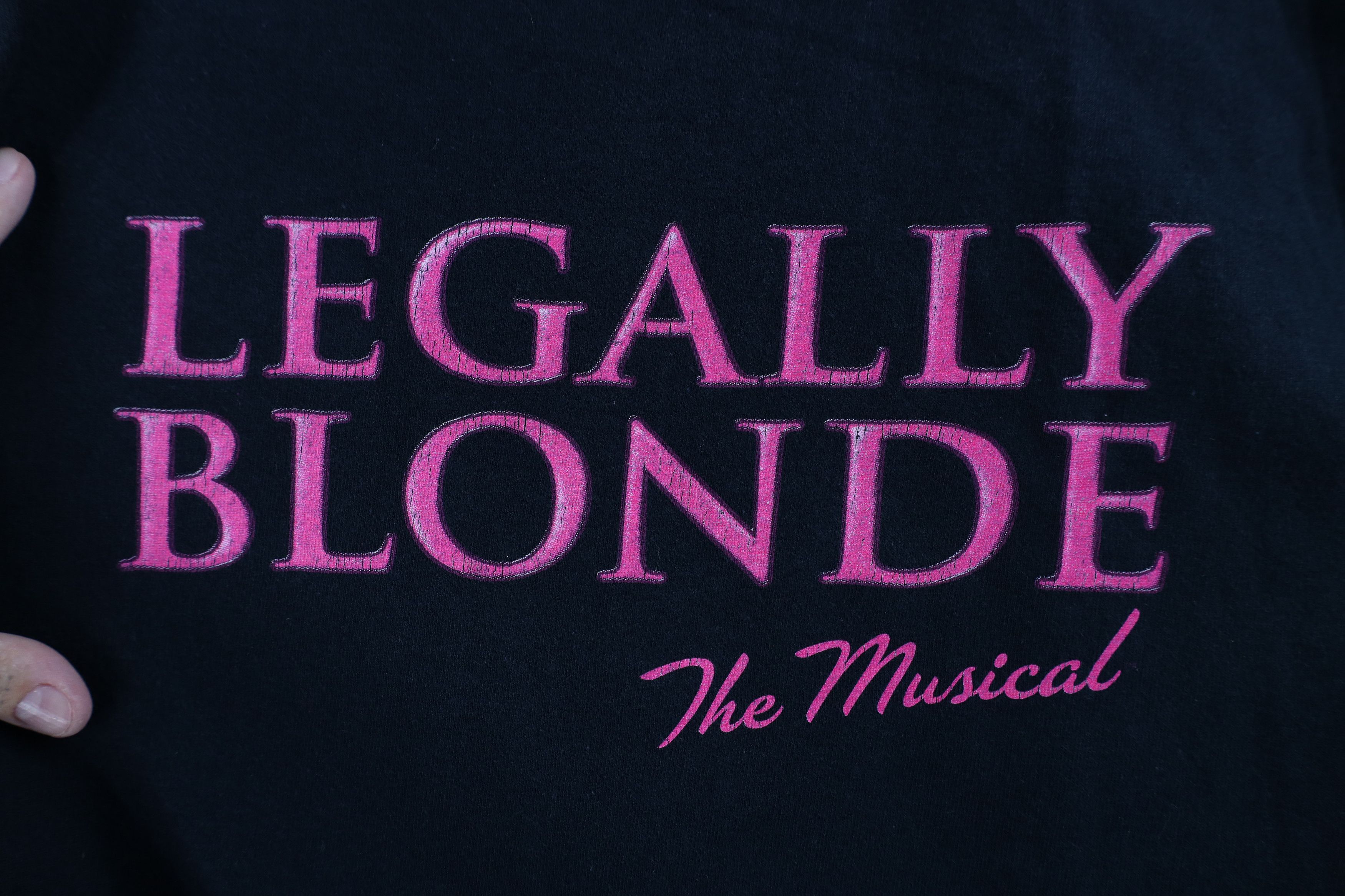 Vintage Vintage Y2K Womens Legally Blonde The Musical T-Shirt Size S / US 4 / IT 40 - 4 Thumbnail
