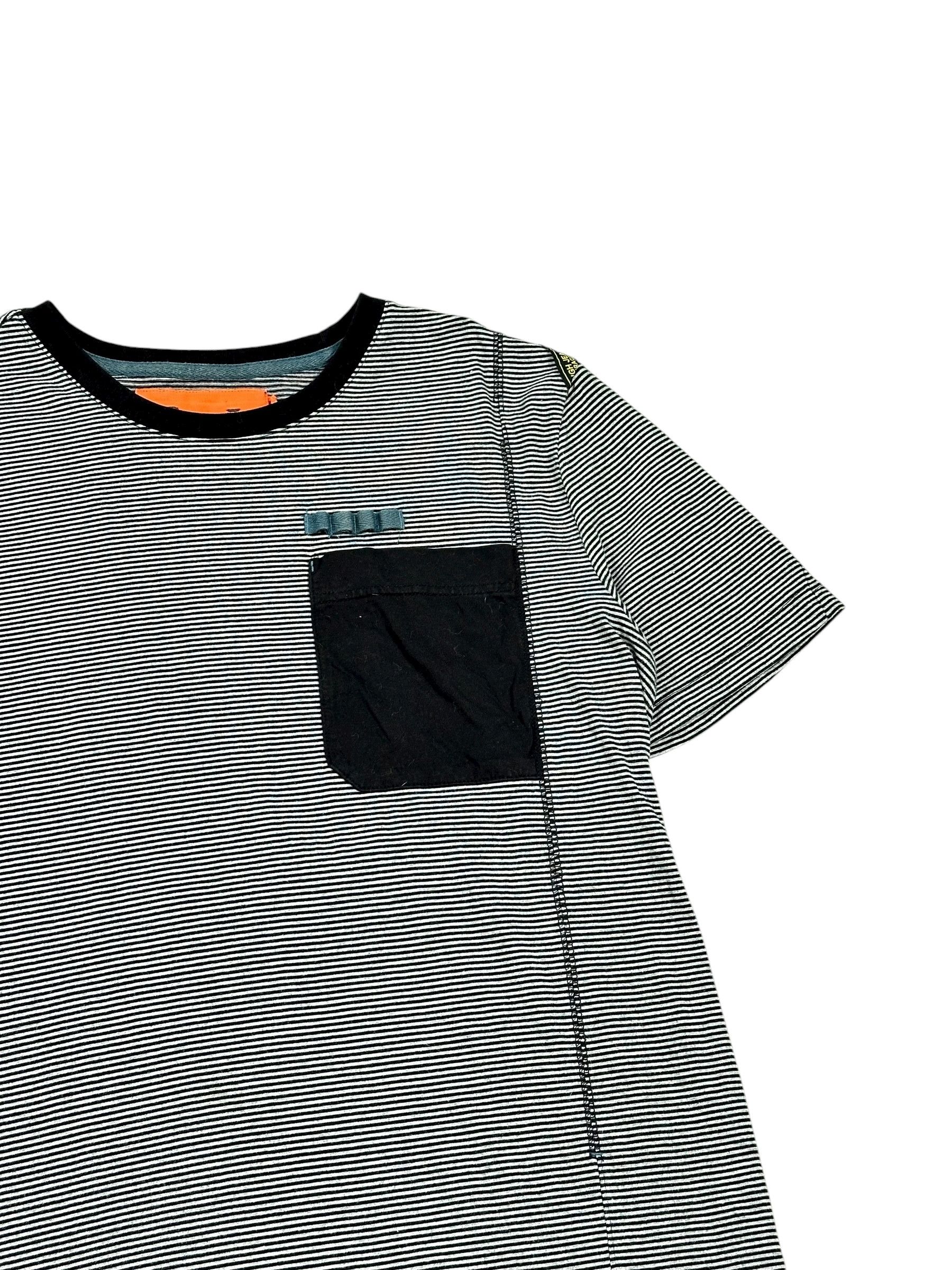 Japanese Brand Tough Jeansmith Stripped Vintage Rare Military T-Shirt Size US M / EU 48-50 / 2 - 2 Thumbnail