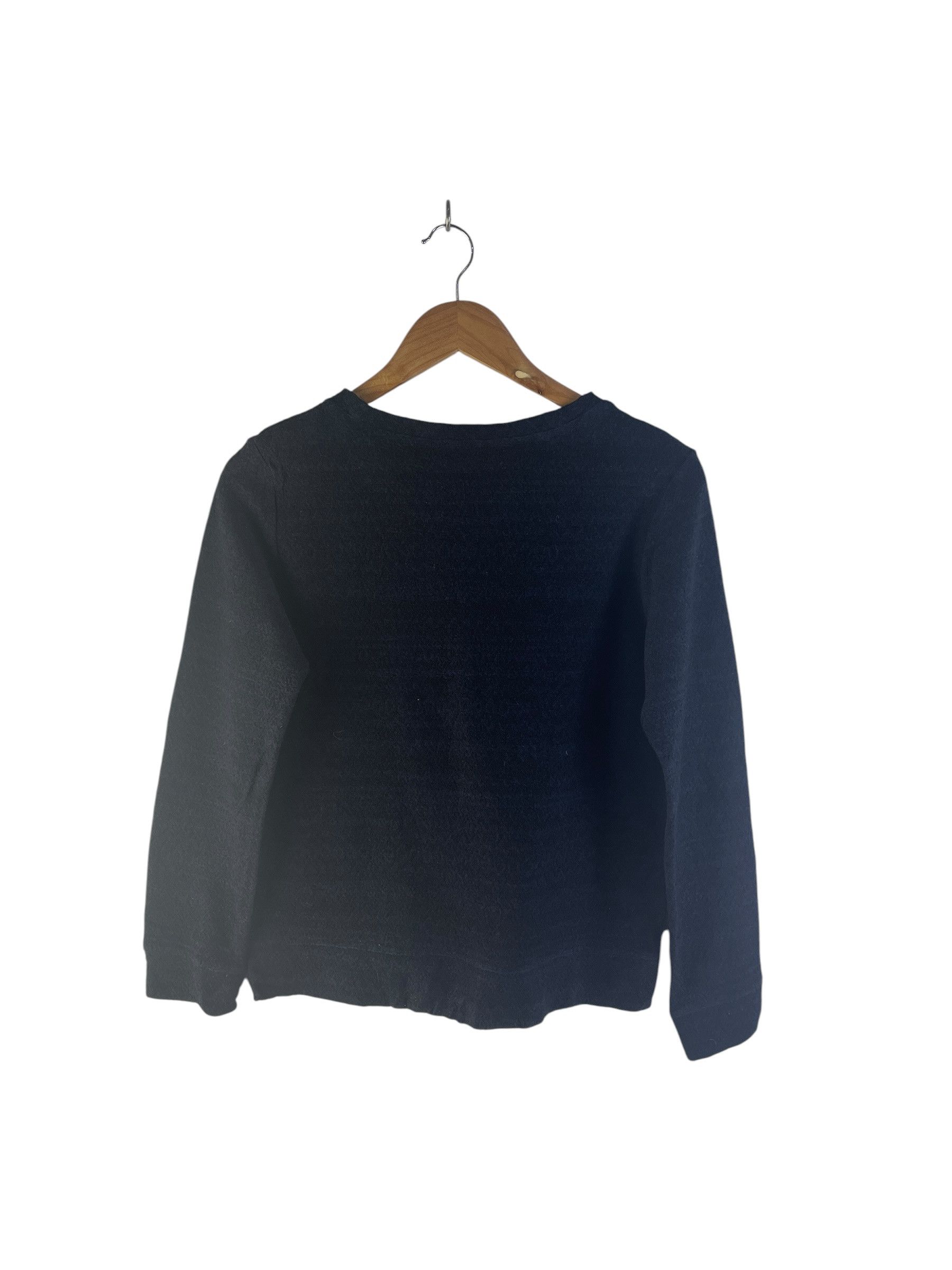 A.P.C. A.P.C. Navy Cotton Wool Crewneck Sweater Made in Japan Size US S / EU 44-46 / 1 - 3 Thumbnail