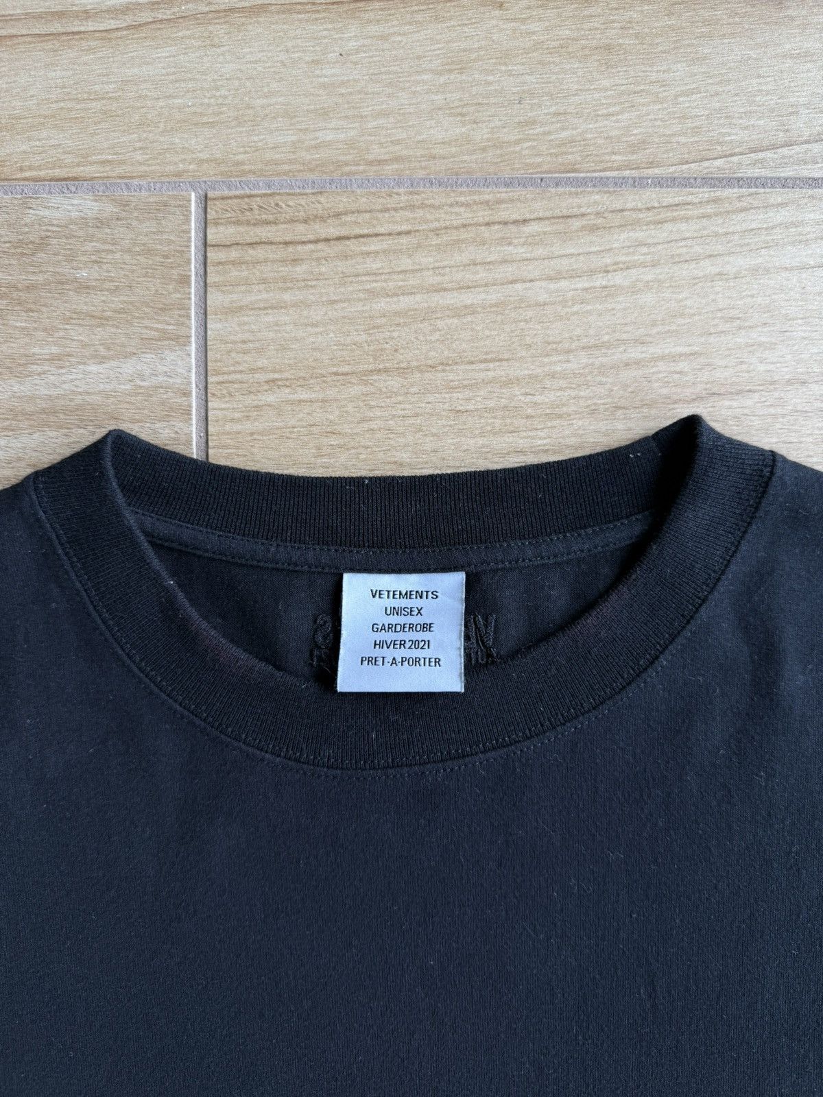 Vetements Vetements 'Call Now For Forgiveness' T-Shirt - Black Size US S / EU 44-46 / 1 - 3 Thumbnail