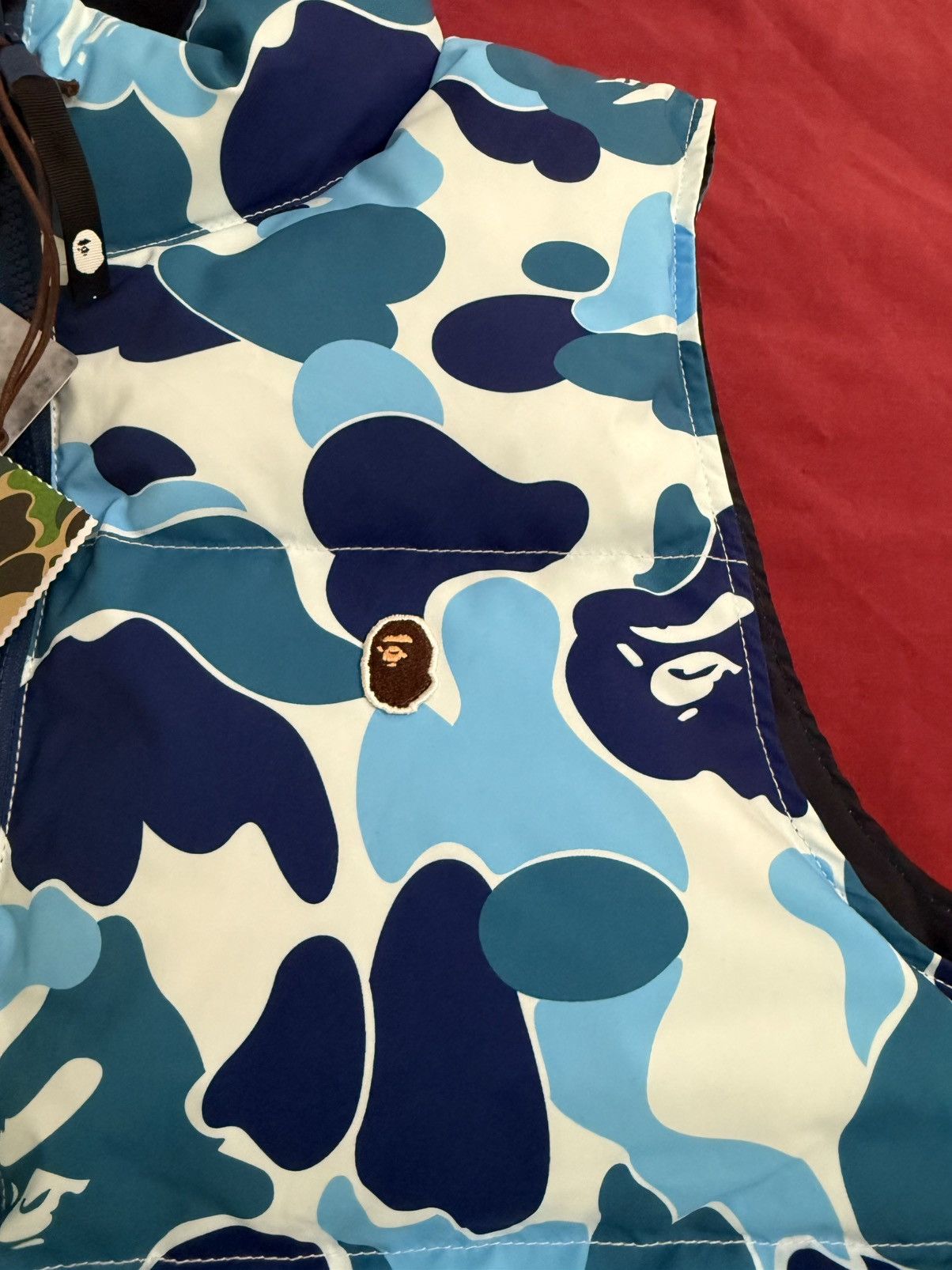 Bape Bape ABC blue camo reversible Vest Size US M / EU 48-50 / 2 - 3 Thumbnail