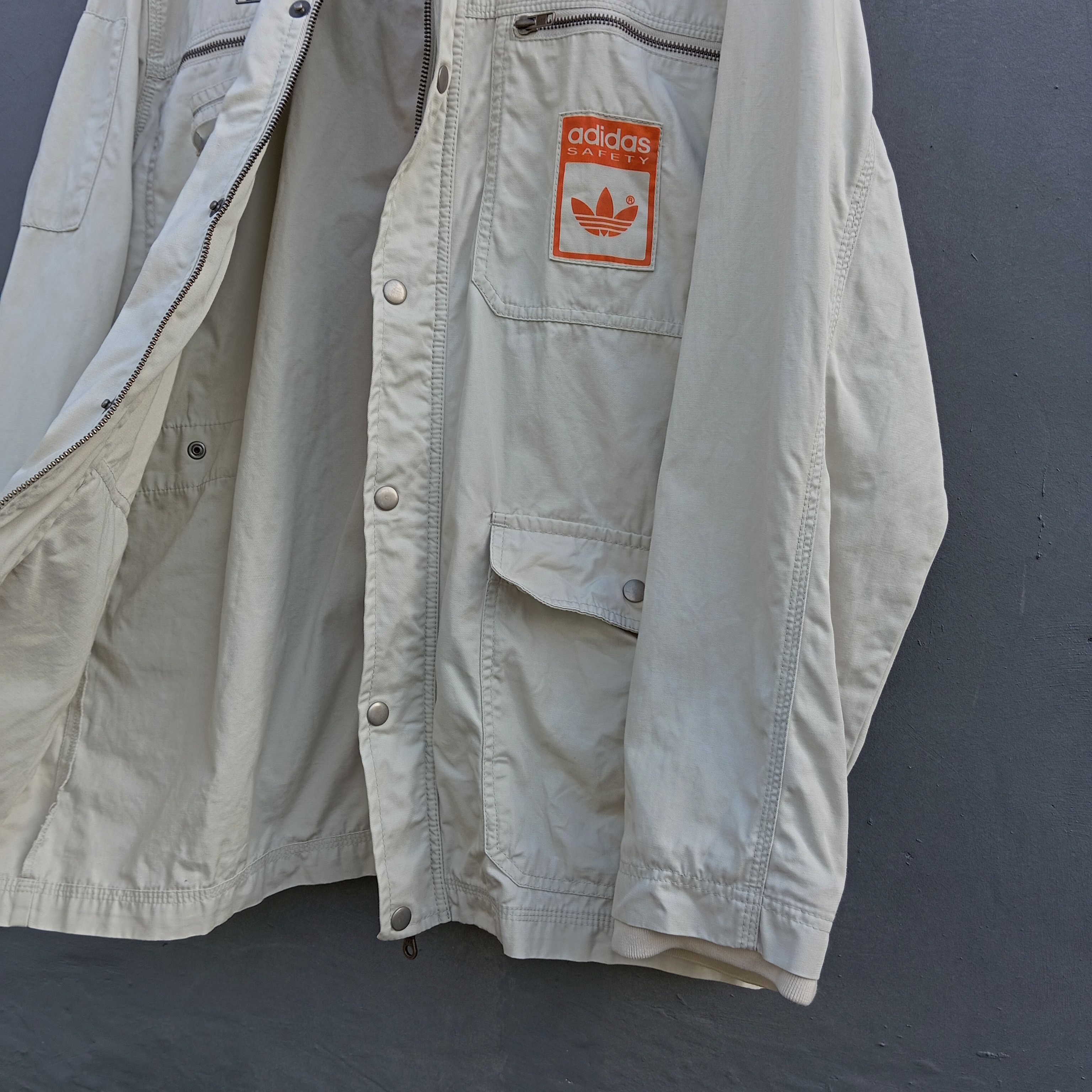 Adidas 2005 Adidas safety parka jacket Size US L / EU 52-54 / 3 - 6 Thumbnail