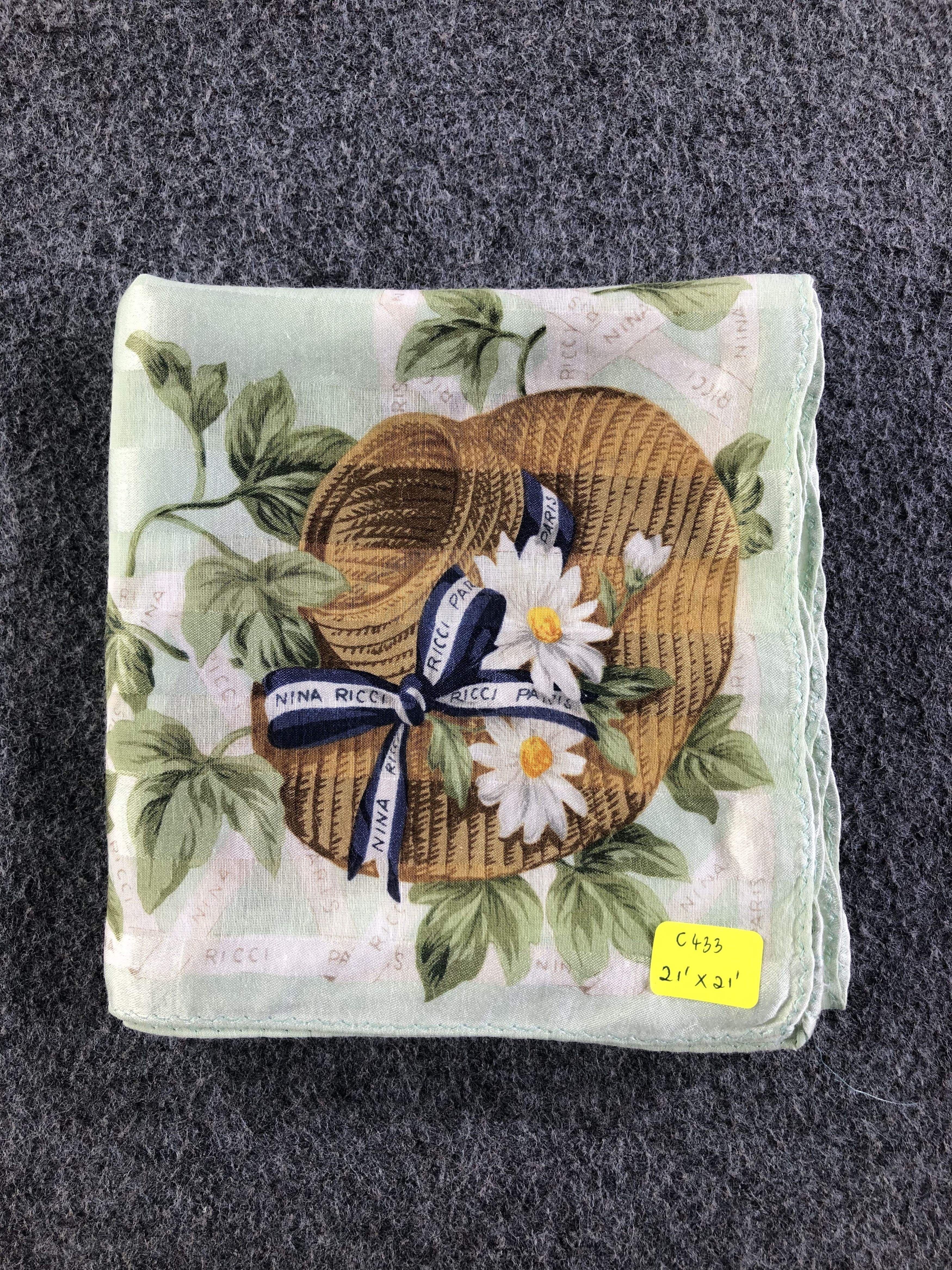 Nina Ricci Nina Ricci Scarf / Handkerchief / Bandana C433 Size ONE SIZE - 8 Thumbnail