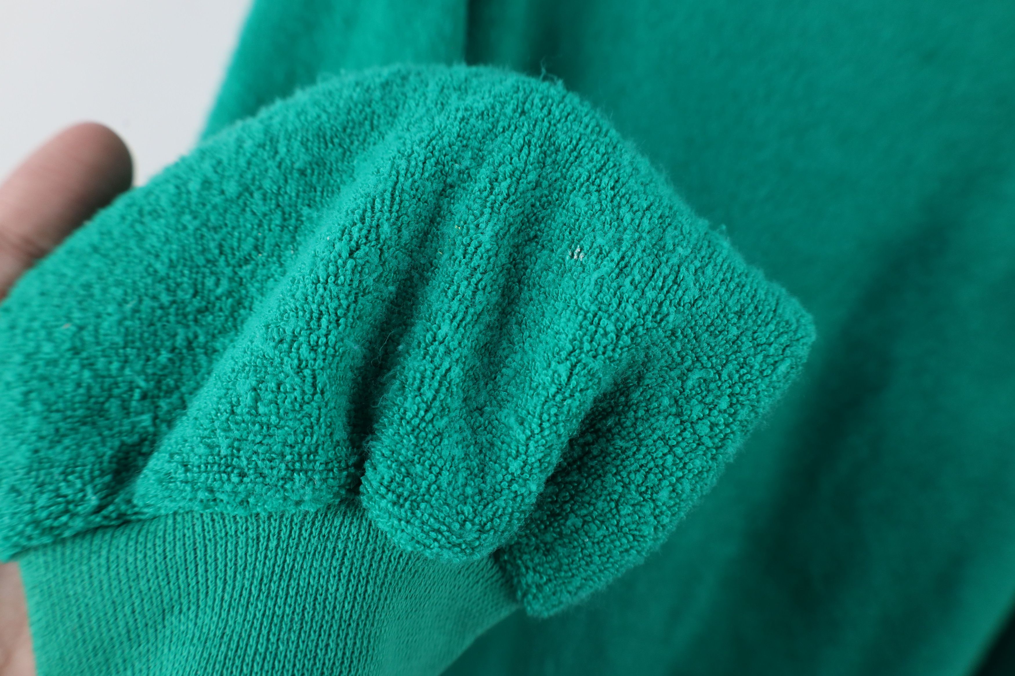 Vintage Vintage 70s Streetwear Cloth Crewneck Sweatshirt Green USA Size L / US 10 / IT 46 - 8 Thumbnail