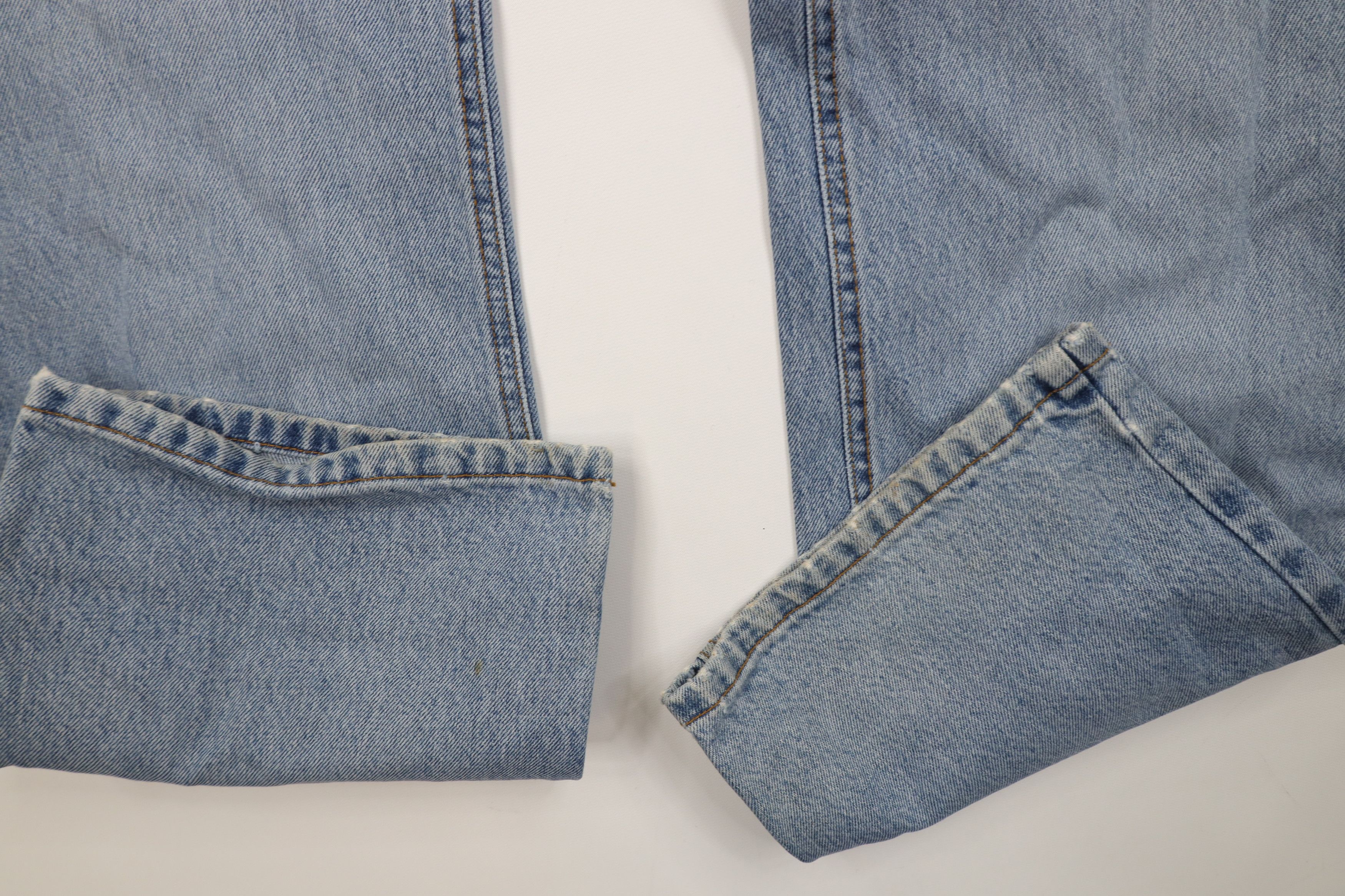 J.Crew Vintage 90s Y2K J Crew Fly Babydoll Flared Wide Leg Jeans Size 36" / US 14 / IT 50 - 5 Thumbnail