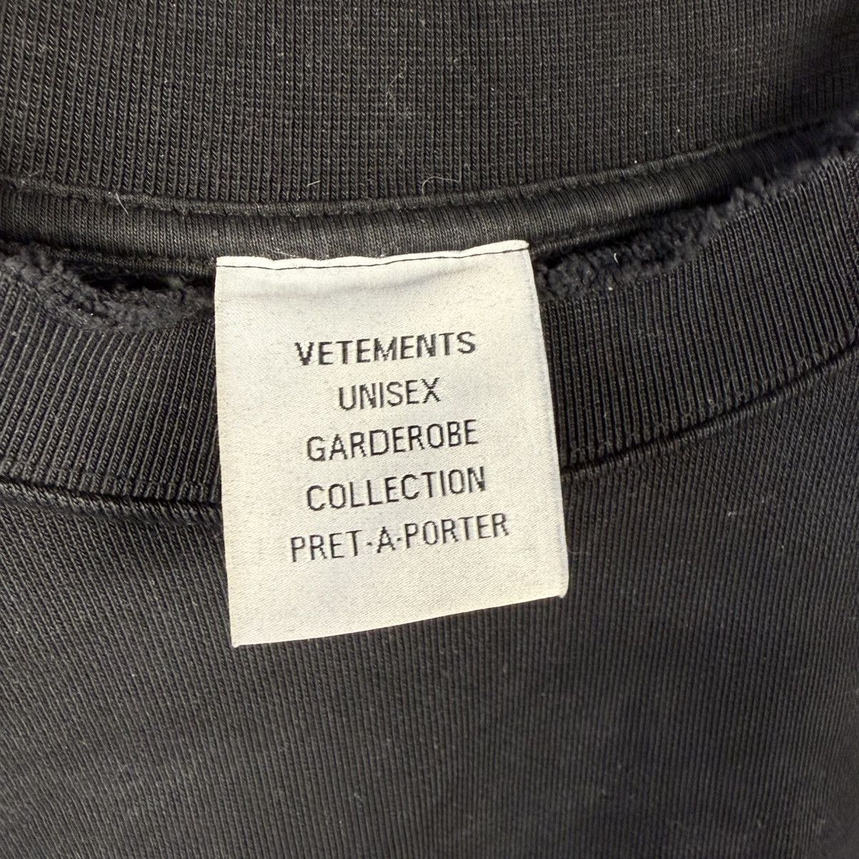 Vetements Vetements ‘I’m not doing shit today.’ Oversized Sweater Size US L / EU 52-54 / 3 - 4 Thumbnail