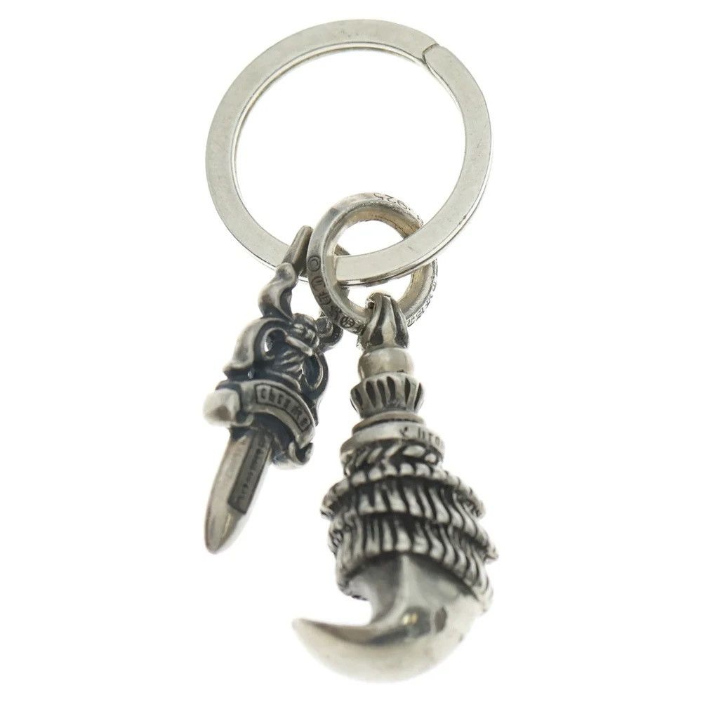 Chrome Hearts Crow Dagger Key Ring