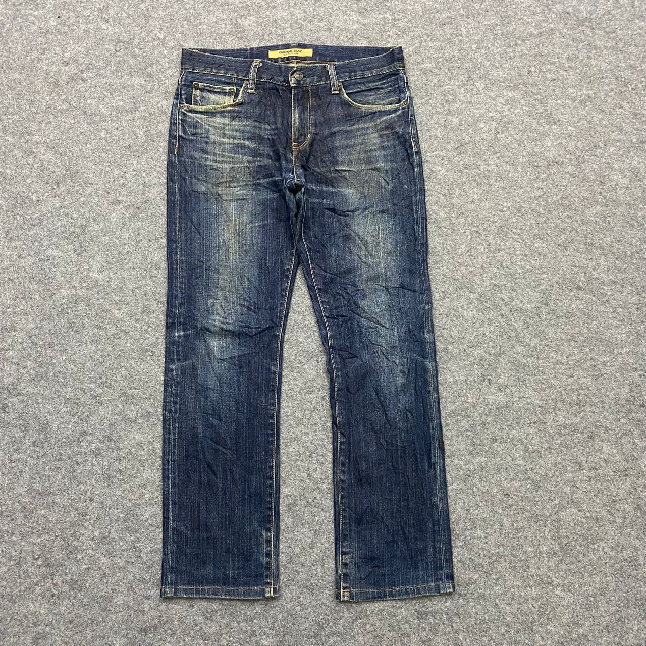 Uniqlo 💥Best Offer💥Vintage 90s Uniqlo Distressed Denim Size US 32 / EU 48 - 1 Thumbnail