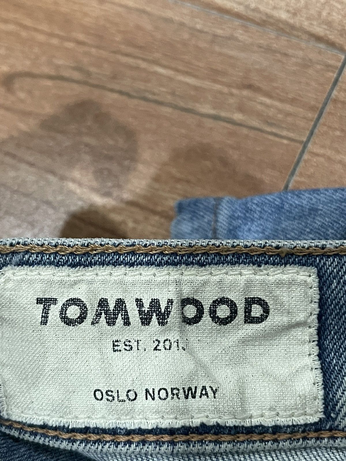 Tom Wood Tom Wood Distressed Style M Slim Jeans Size US 31 - 4 Thumbnail