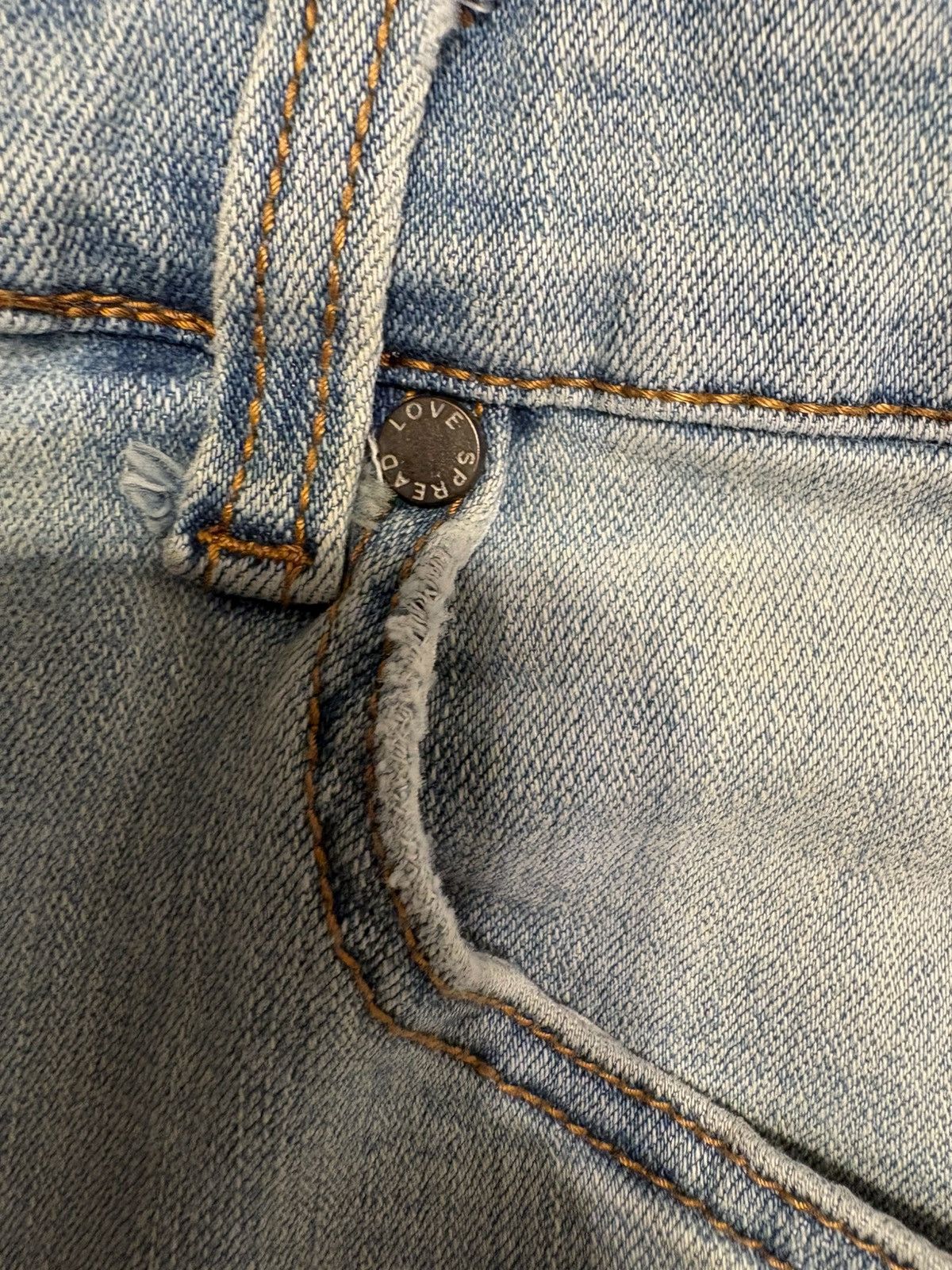 SERENEDE Blue Serenede Jeans with Red Stripes Size US 34 / EU 50 - 3 Thumbnail