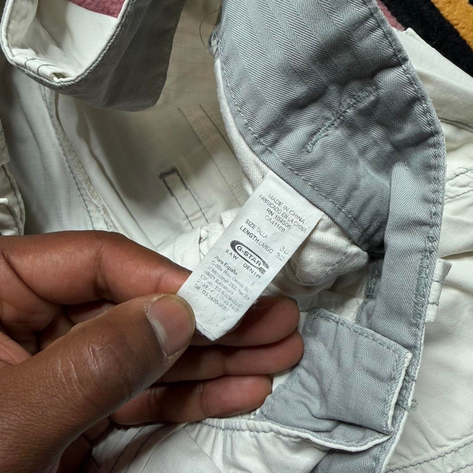 G-Star G-Star Raw New Marker Straight Leg Multipocket Tactical Pant Size US 30 / EU 46 - 3 Thumbnail