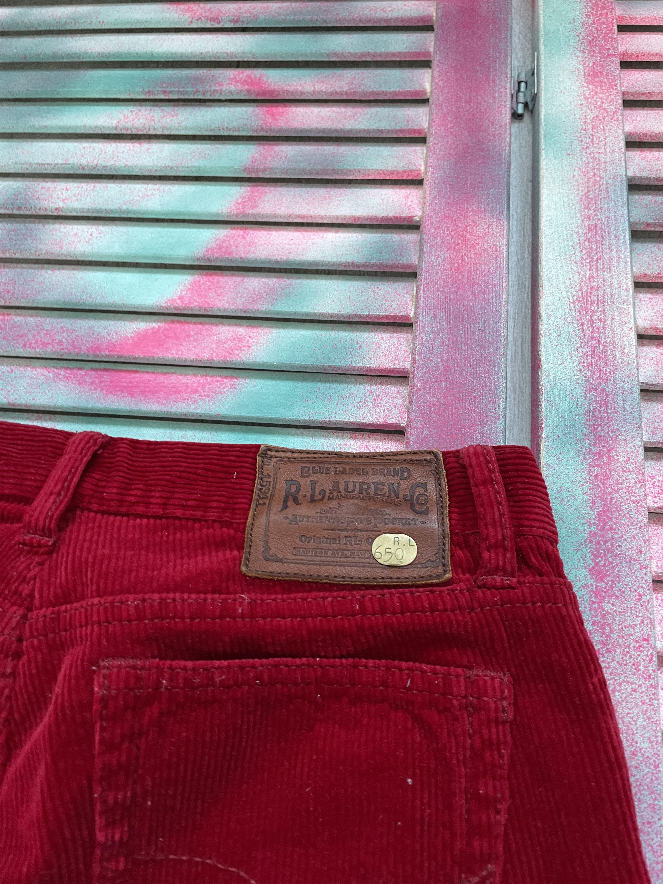 Polo Ralph Lauren Vintage Polo Ralph Lauren Corduroy Women's Pants Size 32" / US 10 / IT 46 - 4 Thumbnail