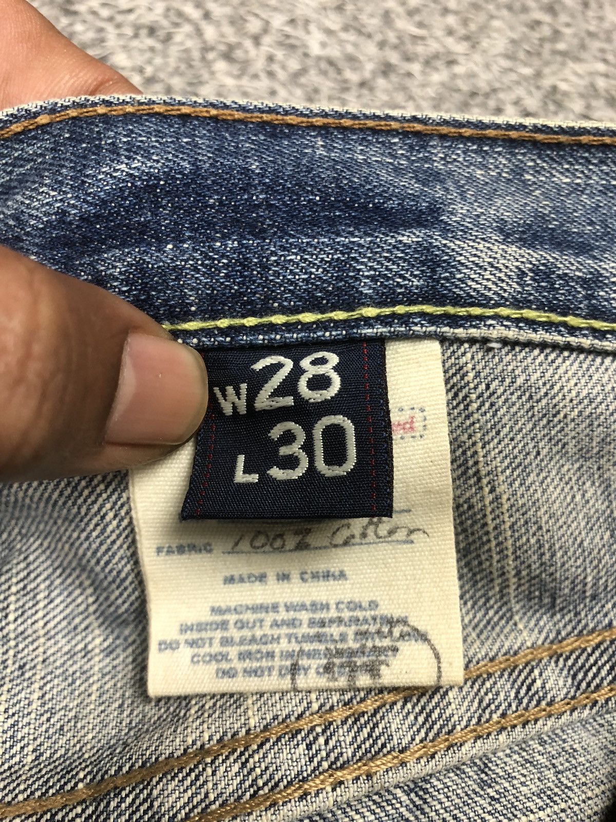 Abercrombie & Fitch Vintage Faded Abercrombie And Fitch Killburn Lowrise Jeans Size US 30 / EU 46 - 13 Thumbnail