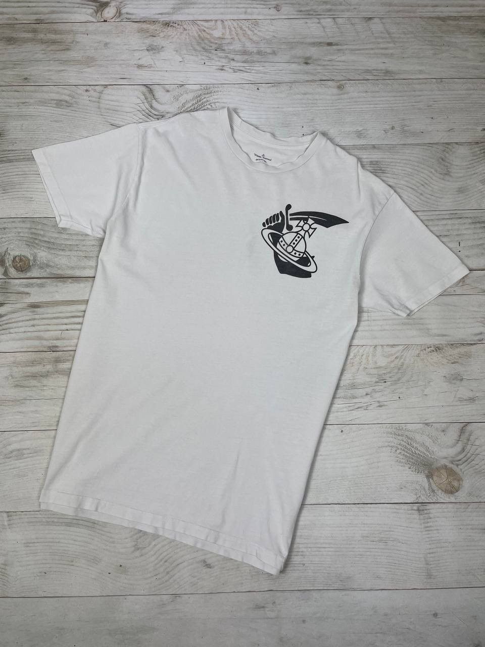 Vivienne Westwood Vivienne Westwood Anglomania New Boxy T-Shirt Chaos Orb Size US XL / EU 56 / 4 - 1 Thumbnail