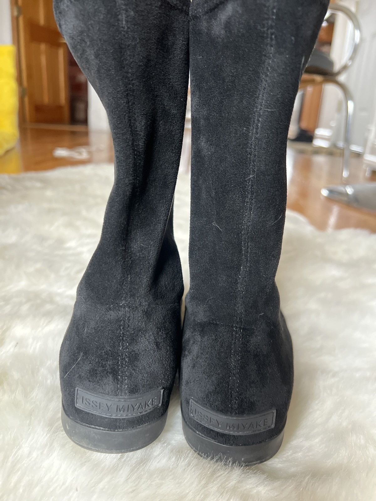 Issey Miyake Issey Miyake Black United Nude Edition Skin Boots Size US 8 / IT 38 - 3 Thumbnail