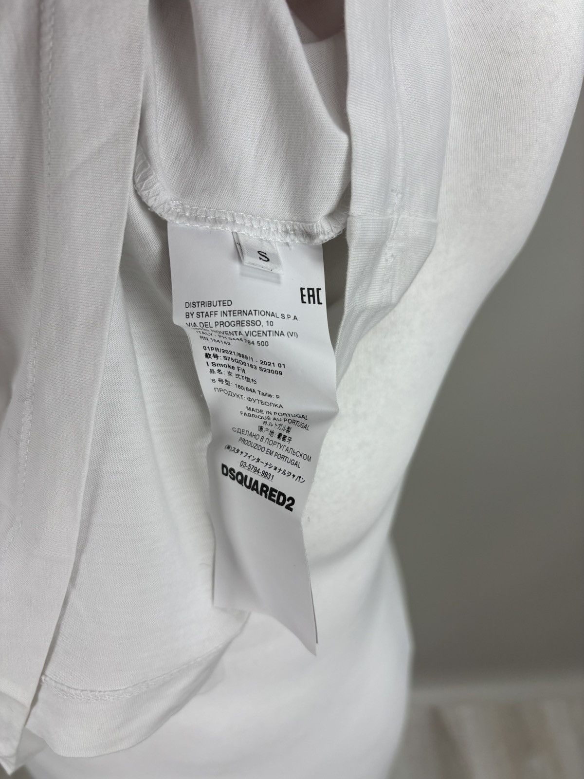 Dsquared2 Mens t shirt Dsquared2 Size S Color White Size US S / EU 44-46 / 1 - 12 Thumbnail