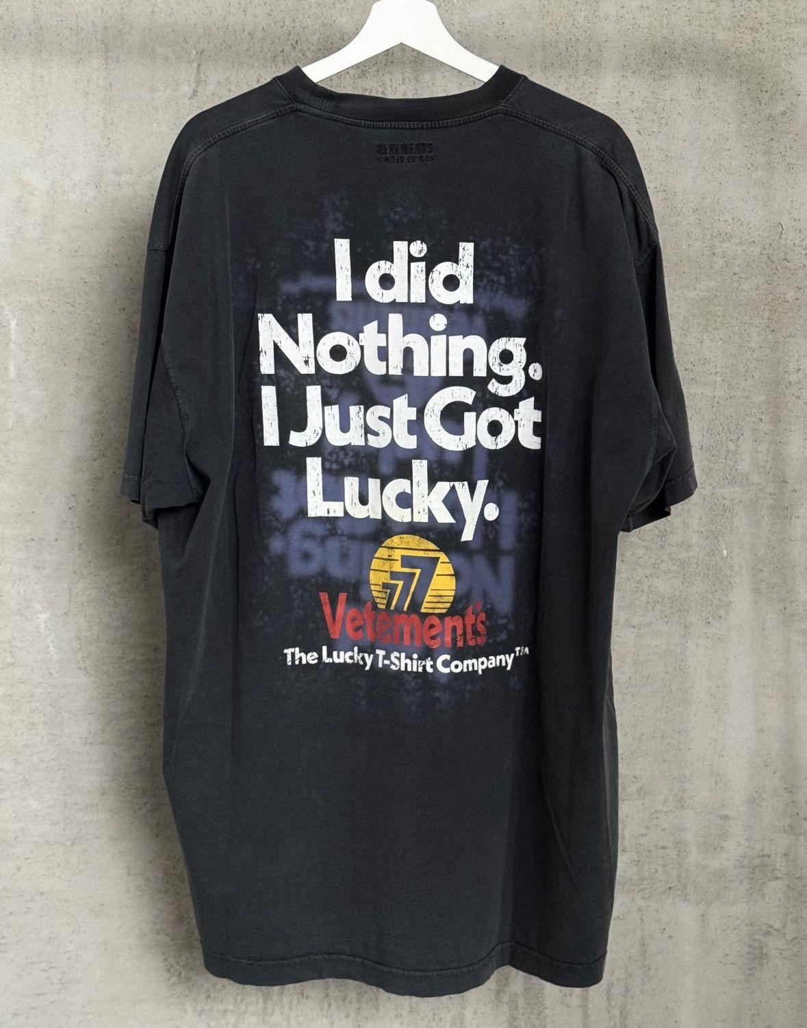 Vetements Vetements I Did Nothing T-Shirt SS22 Size US XL / EU 56 / 4 - 1 Thumbnail