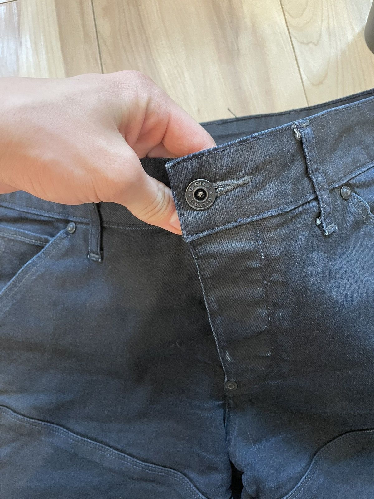 G-Star × Vintage Pants G-Star Raw Centr Logo Vintage Avant Garde Japanese Y2K Size US 30 / EU 46 - 7 Thumbnail