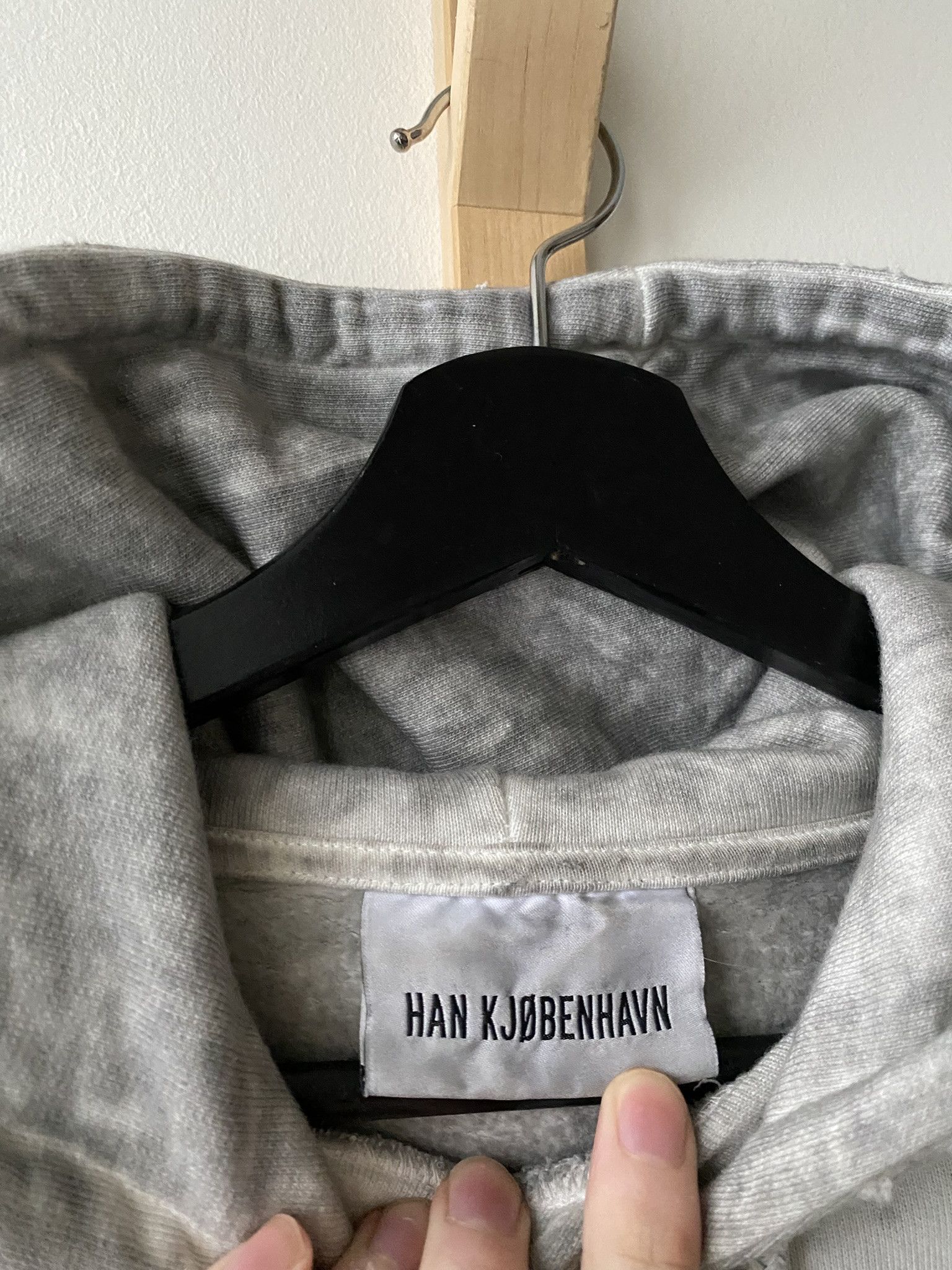 Acne Studios 48/M - Bulky Black Bleached Hoodie Size US M / EU 48-50 / 2 - 14 Thumbnail