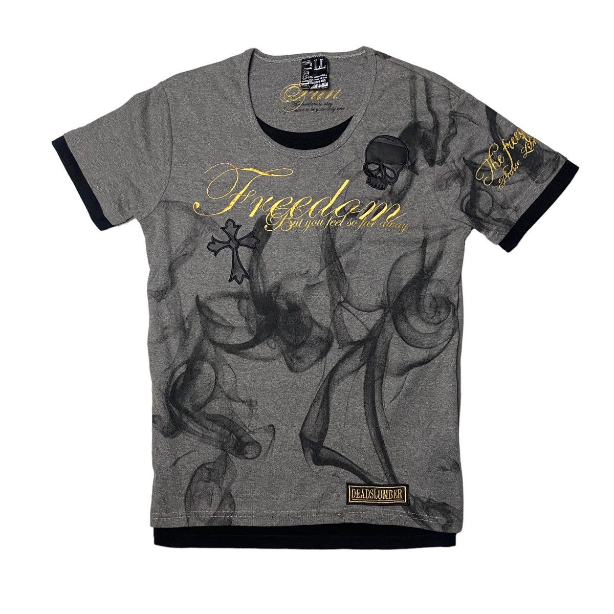 Hysteric Glamour Go Ahead Make My Day Skull Shirt | Grailed