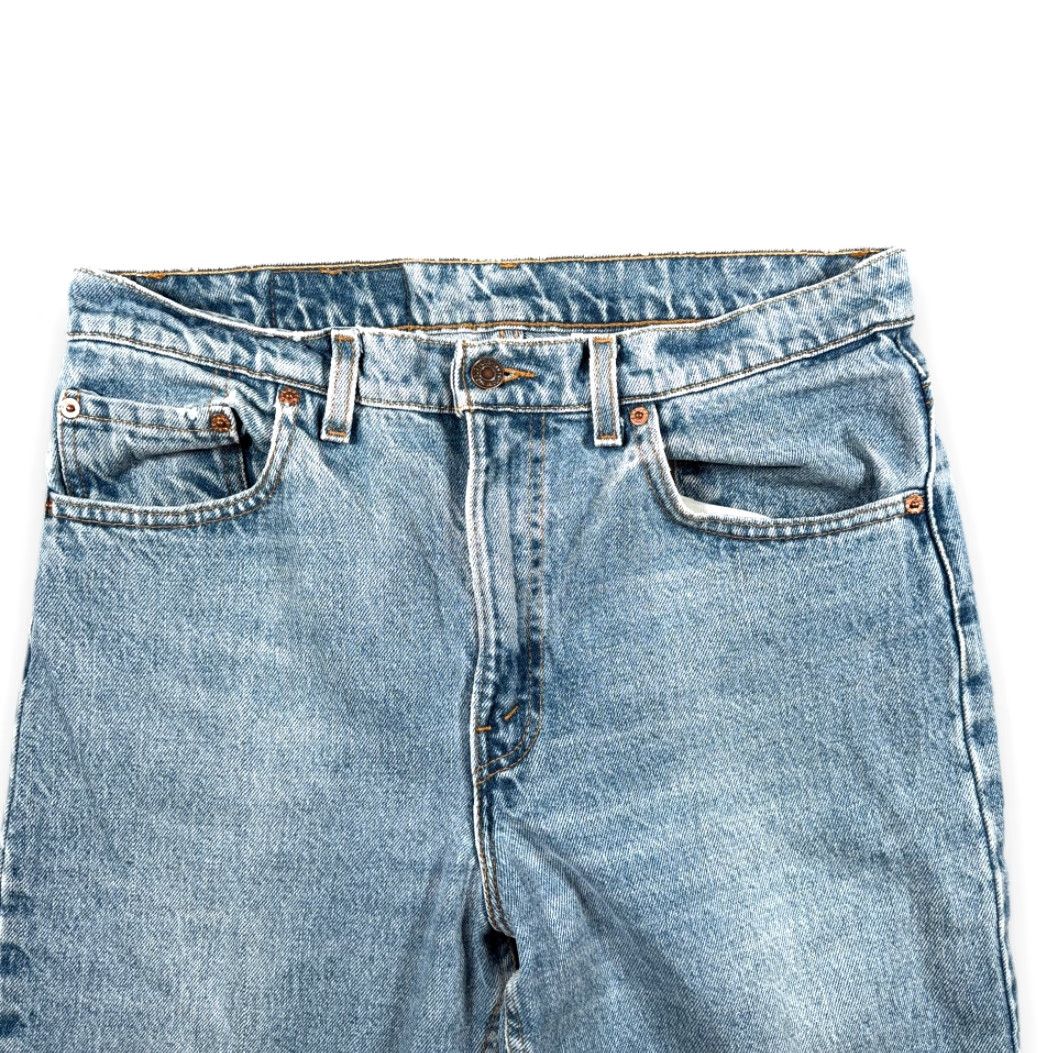 Levi's VINTAGE Levi's 512 Jeans Mens 34x36 Blue Light Wash Denim Slim Tapered USA 90s Mens Size US 34 / EU 50 - 3 Thumbnail