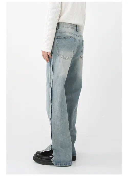 VIBE American light blue loose casual straight jeans Size US 32 / EU 48 - 8 Thumbnail