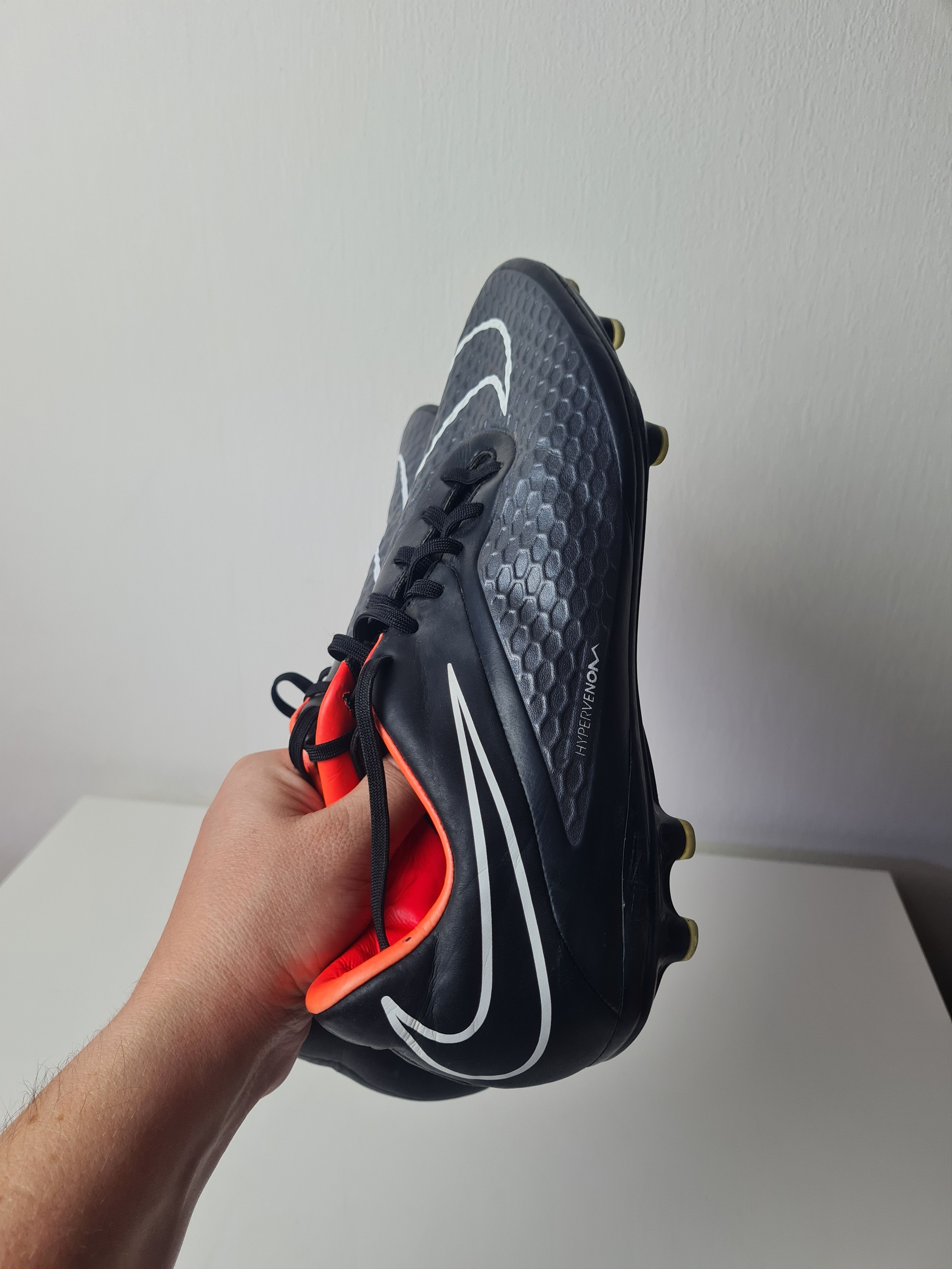 Nike Nike Mens Hypervenom Phelon FG Soccer Black 599730-016 Size US 11.5 / EU 44-45 - 11 Thumbnail