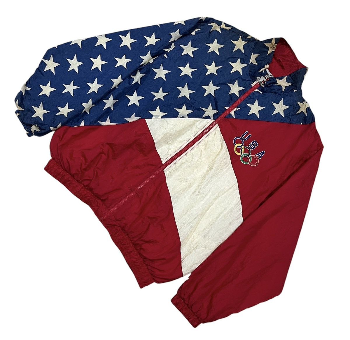 Starter × USA Olympics × Vintage Vintage usa olympic starter windbreaker Size US XL / EU 56 / 4 - 3 Thumbnail
