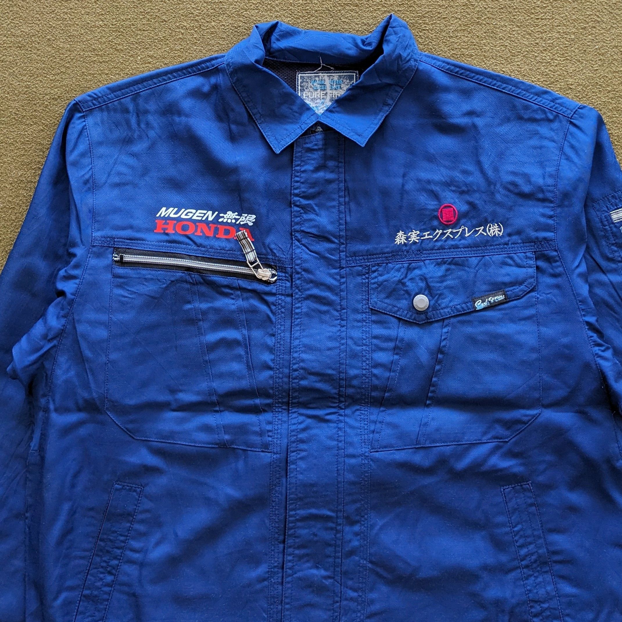 Vintage Vintage MUGEN HONDA Racing Custom Jacket Size US L / EU 52-54 / 3 - 3 Thumbnail