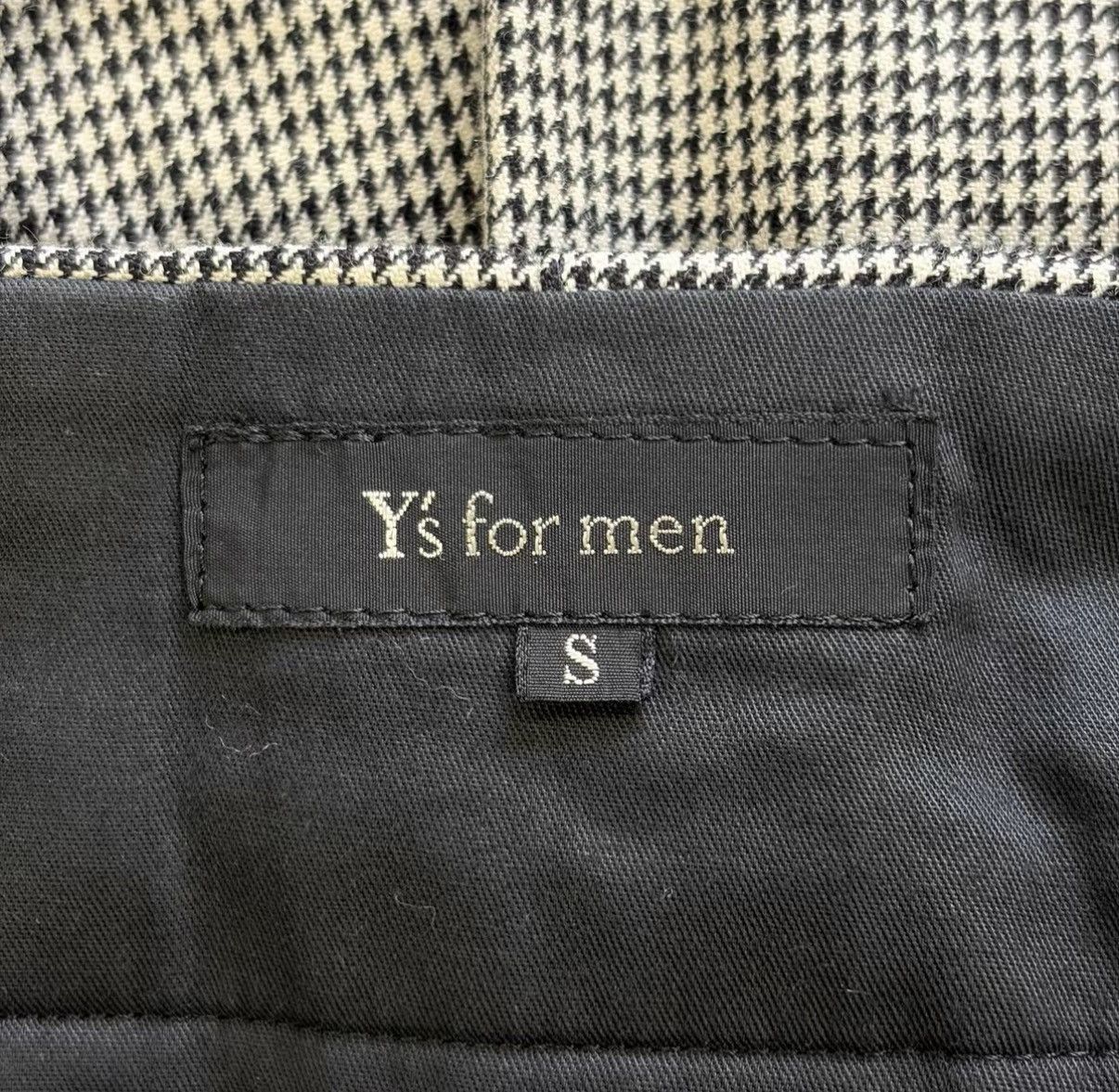 Yohji Yamamoto Yohji Yamamoto 90s Houndstooth Wool Trousers J4 Size US 32 / EU 48 - 7 Thumbnail