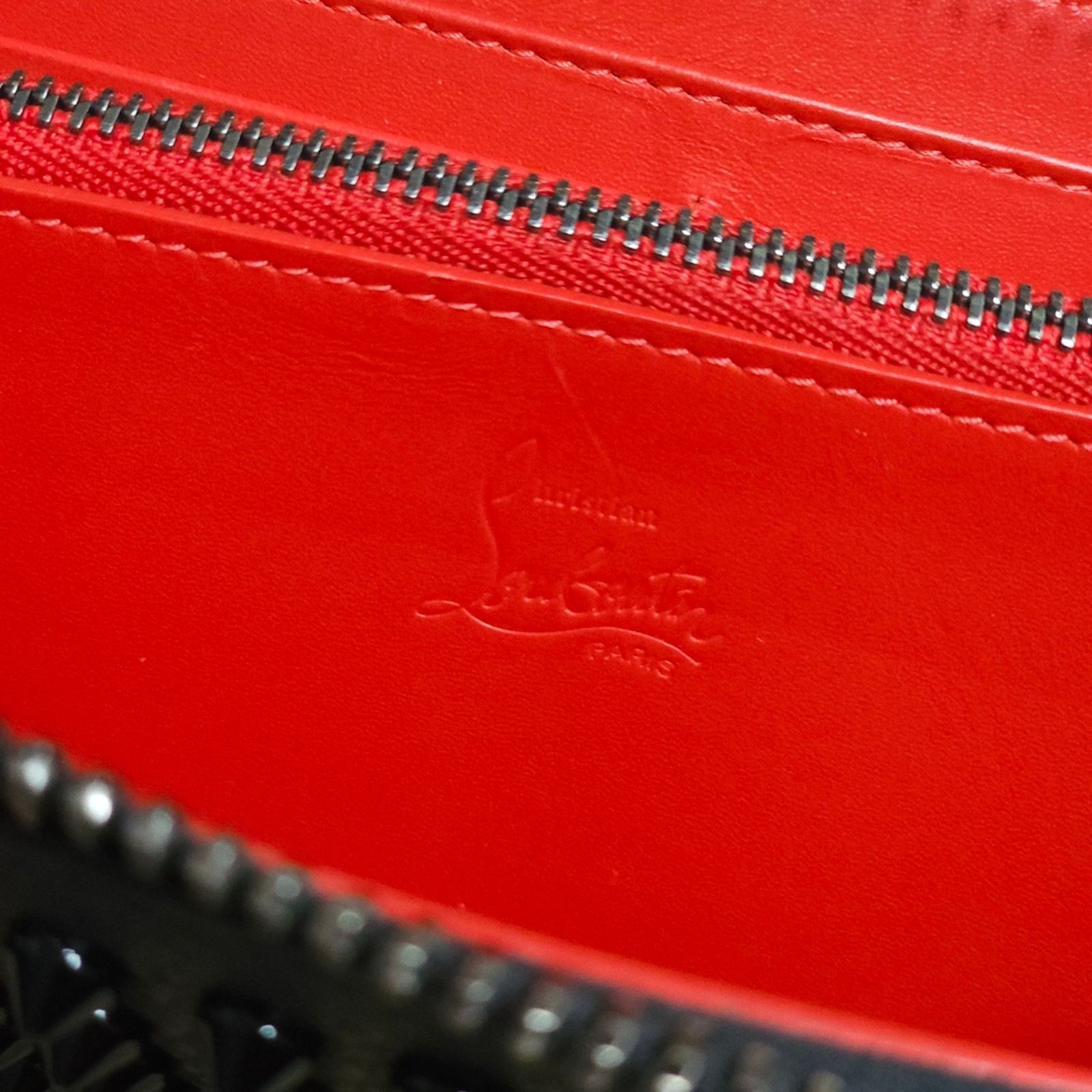 Christian Louboutin *Authentic*Christian Louboutin Panettone Calf Leather Wallet Size ONE SIZE - 7 Thumbnail