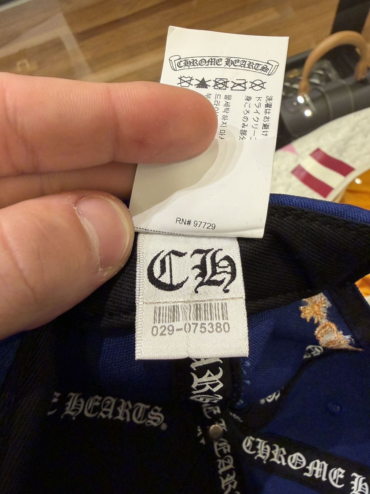 Chrome Hearts Chrome Hearts CH Embroidered Hat Size ONE SIZE - 9 Thumbnail