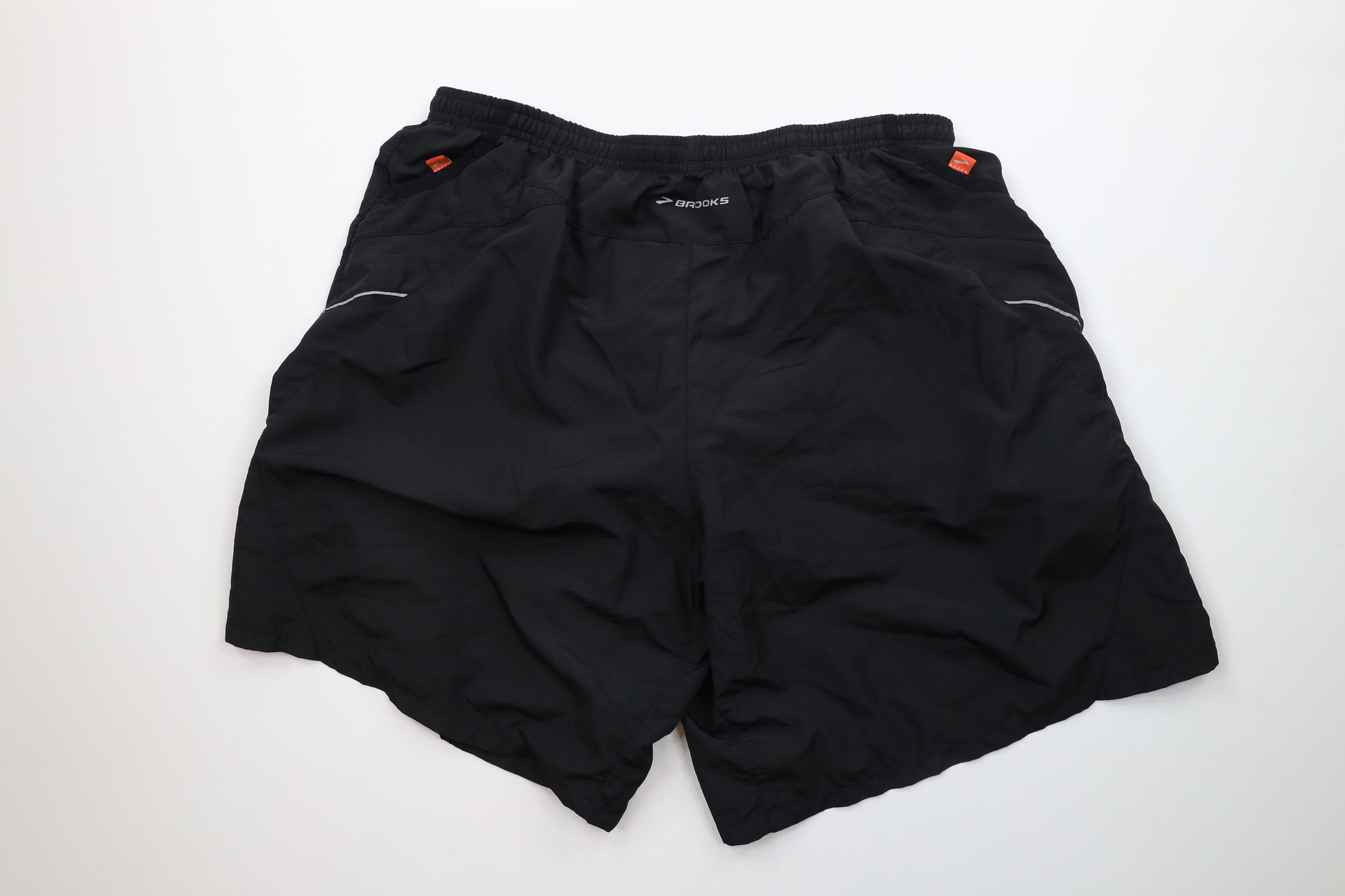 Brooks × Vintage Brooks Running Vented Lined Above Knee Gym Running Shorts Size US 36 / EU 52 - 7 Thumbnail