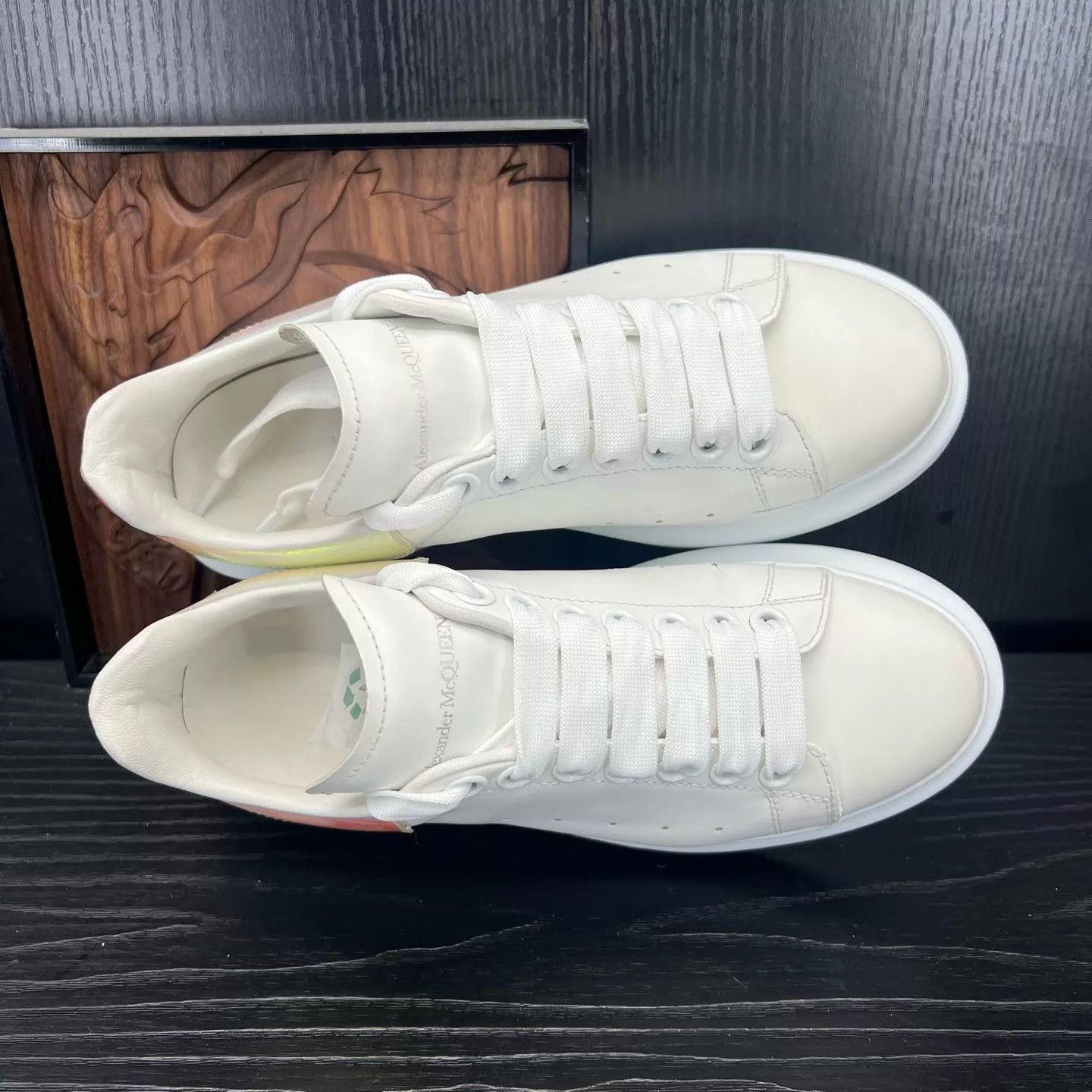 Alexander McQueen McQueen Iridescent 36 Size US 5.5 / IT 35.5 - 7 Thumbnail