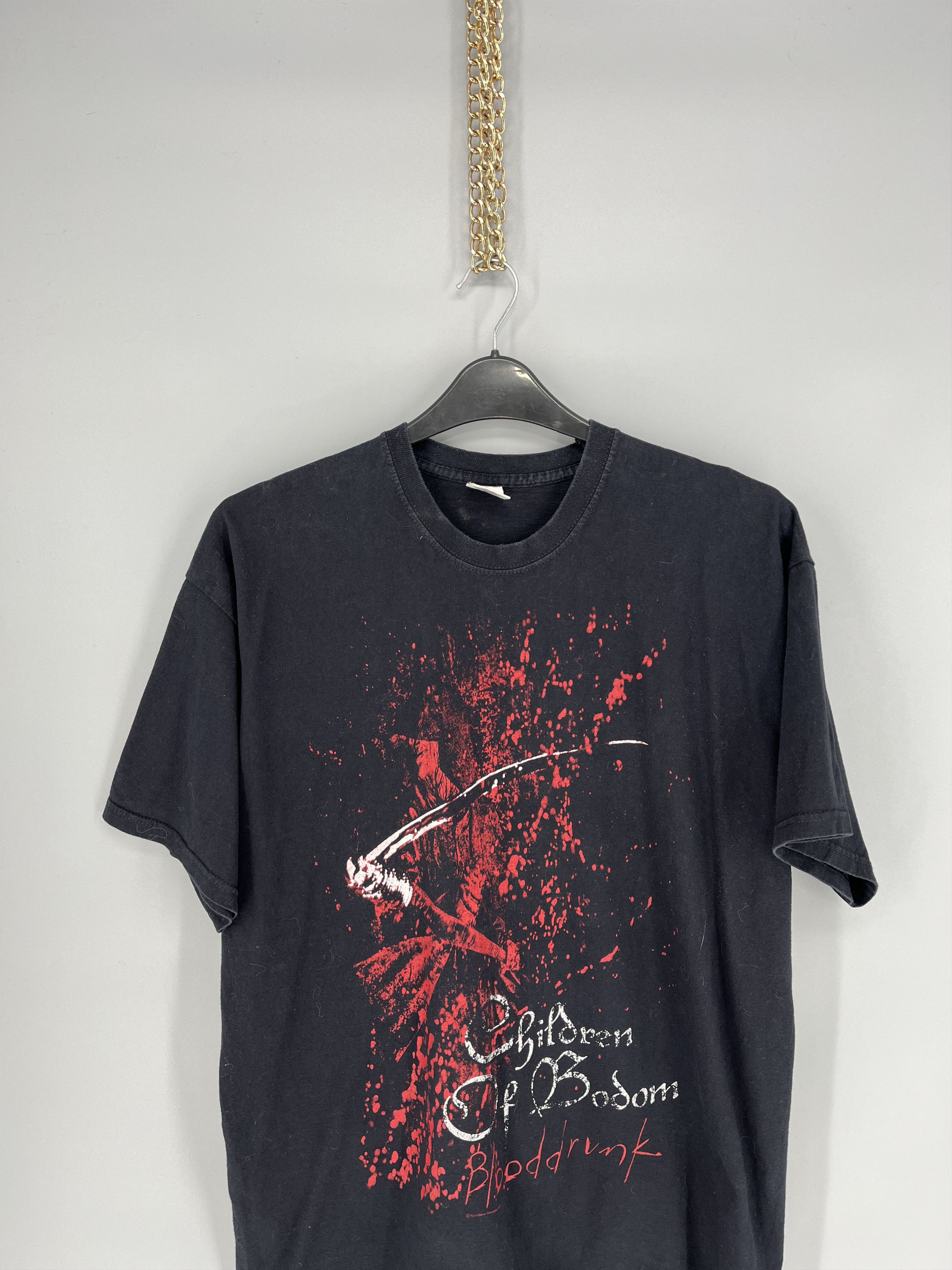 Band Tees Vintage Y2K Children Of Bodom Horror Dead Rock Streetwear Size US XL / EU 56 / 4 - 9 Thumbnail